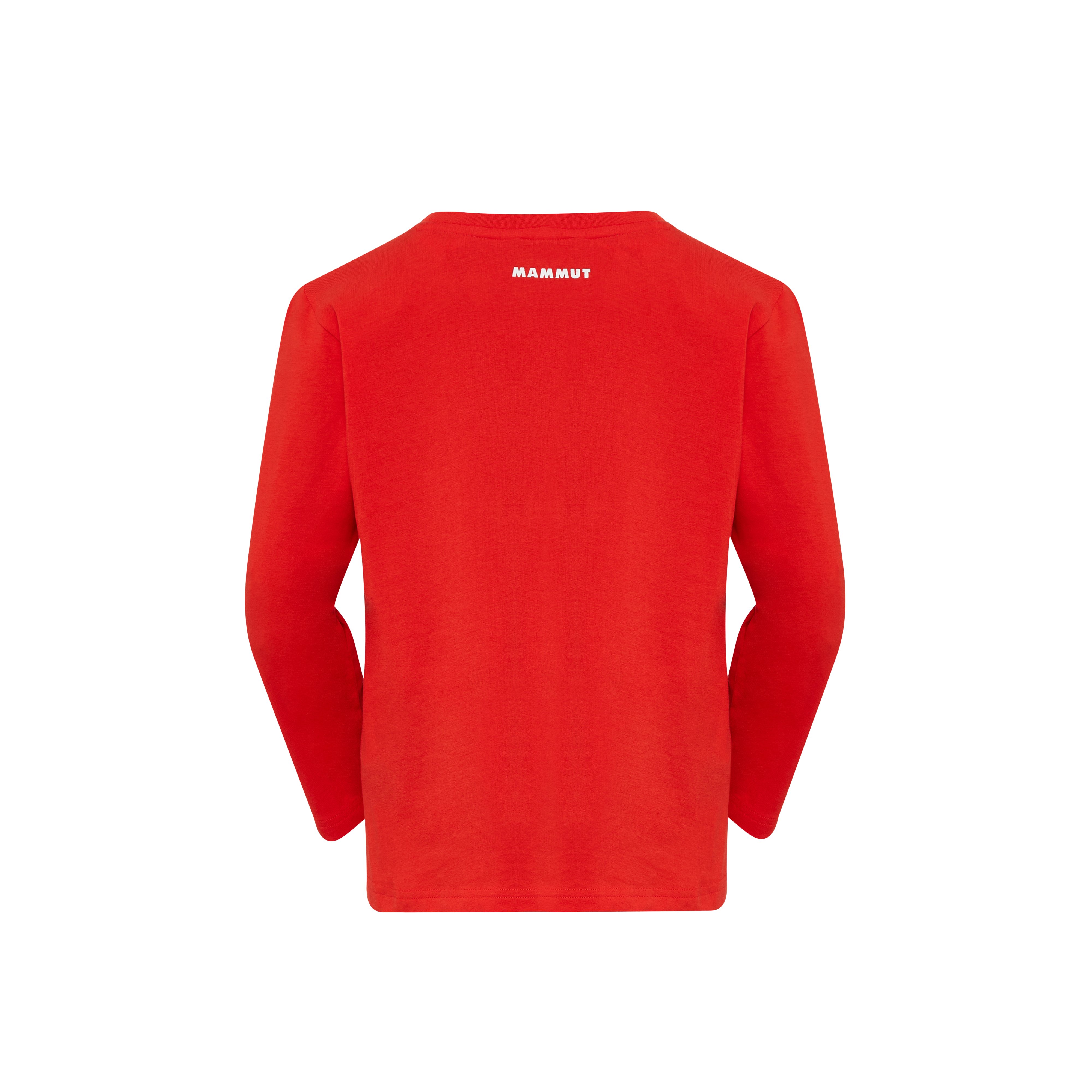 Mammut Mammut Core Longsleeve Kids Logo, mammut red - Mammut red