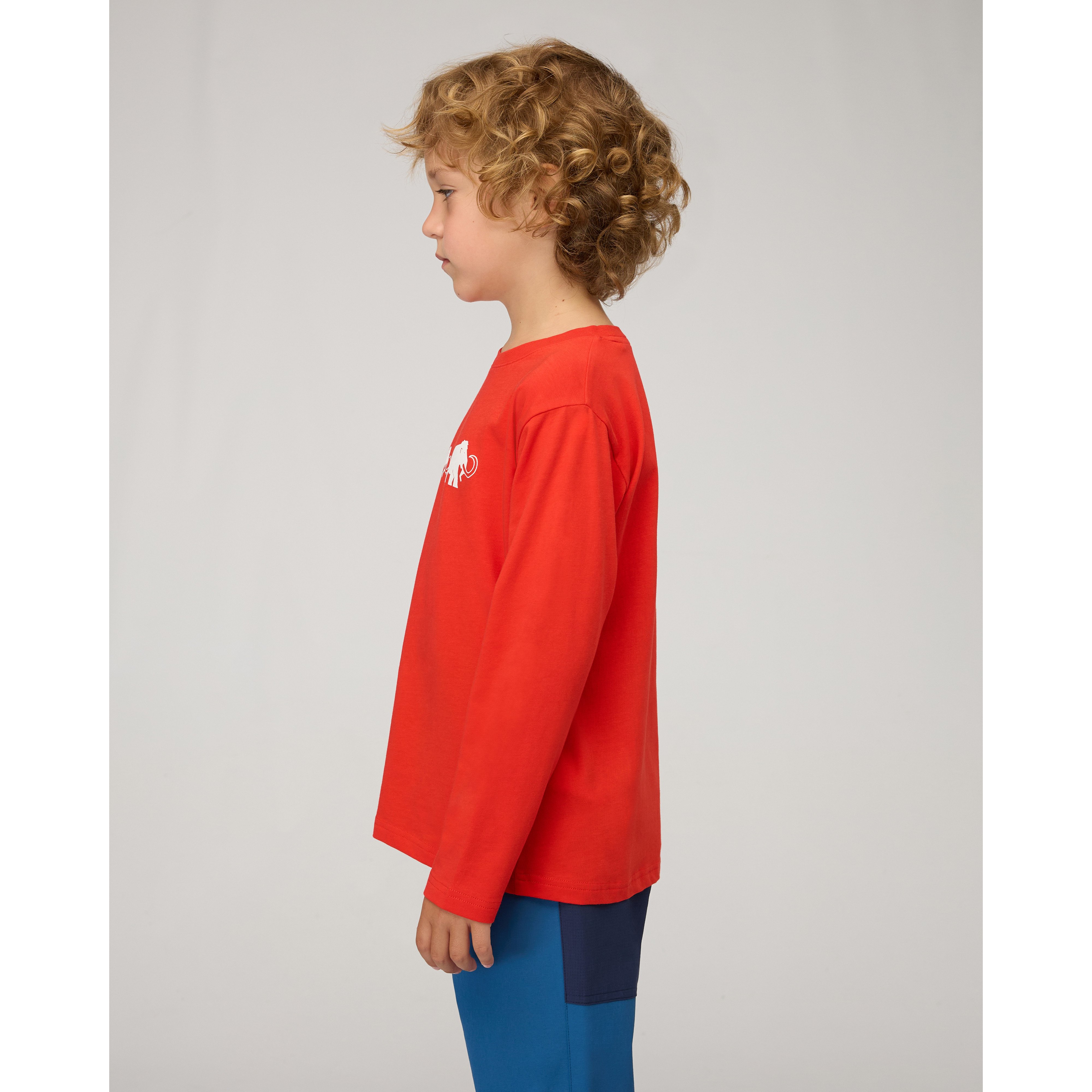 Mammut Mammut Core Longsleeve Kids Logo - mammut red, XL - Mammut red