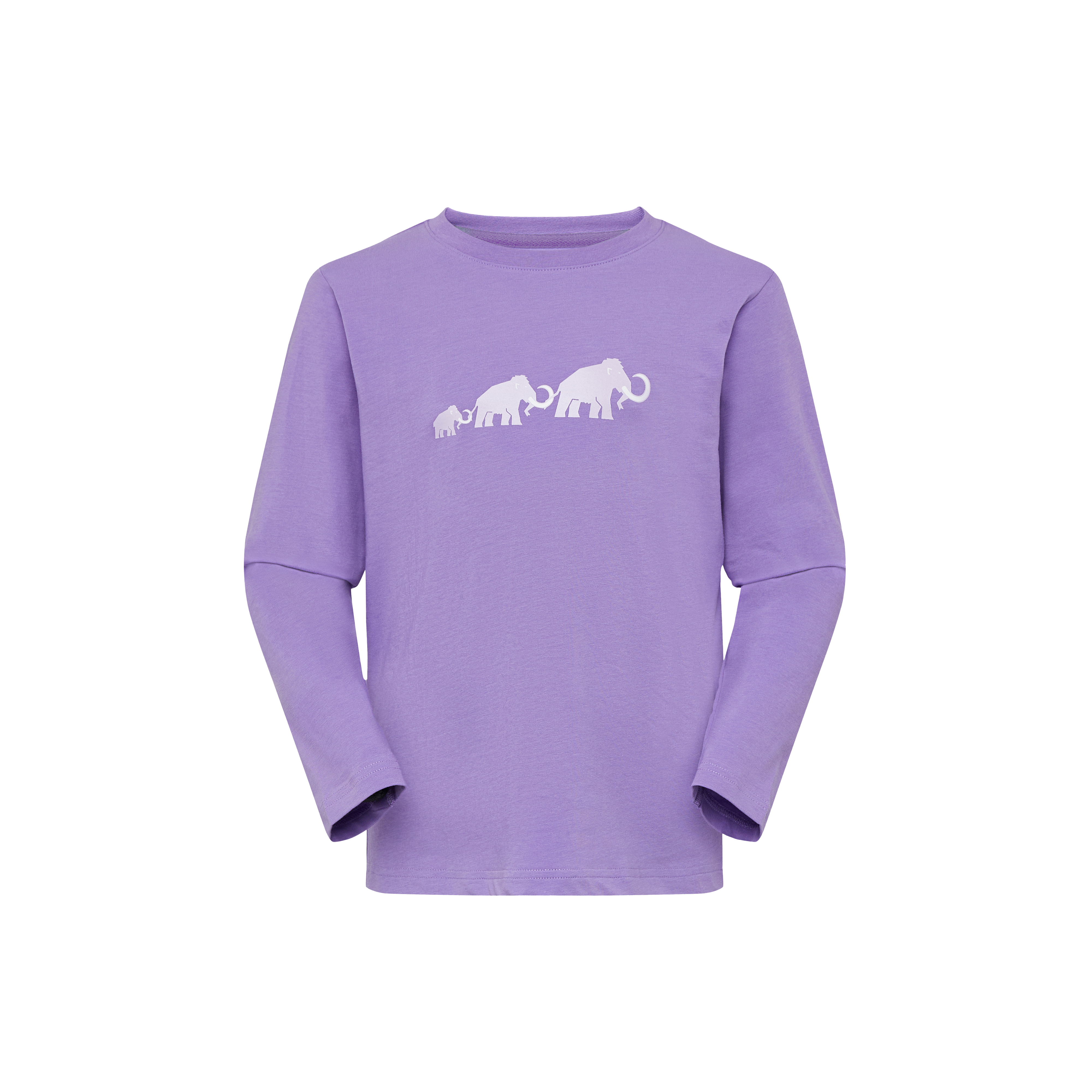 Mammut Mammut Core Longsleeve Kids Logo, lavandin - Lavandin - Thumbnail