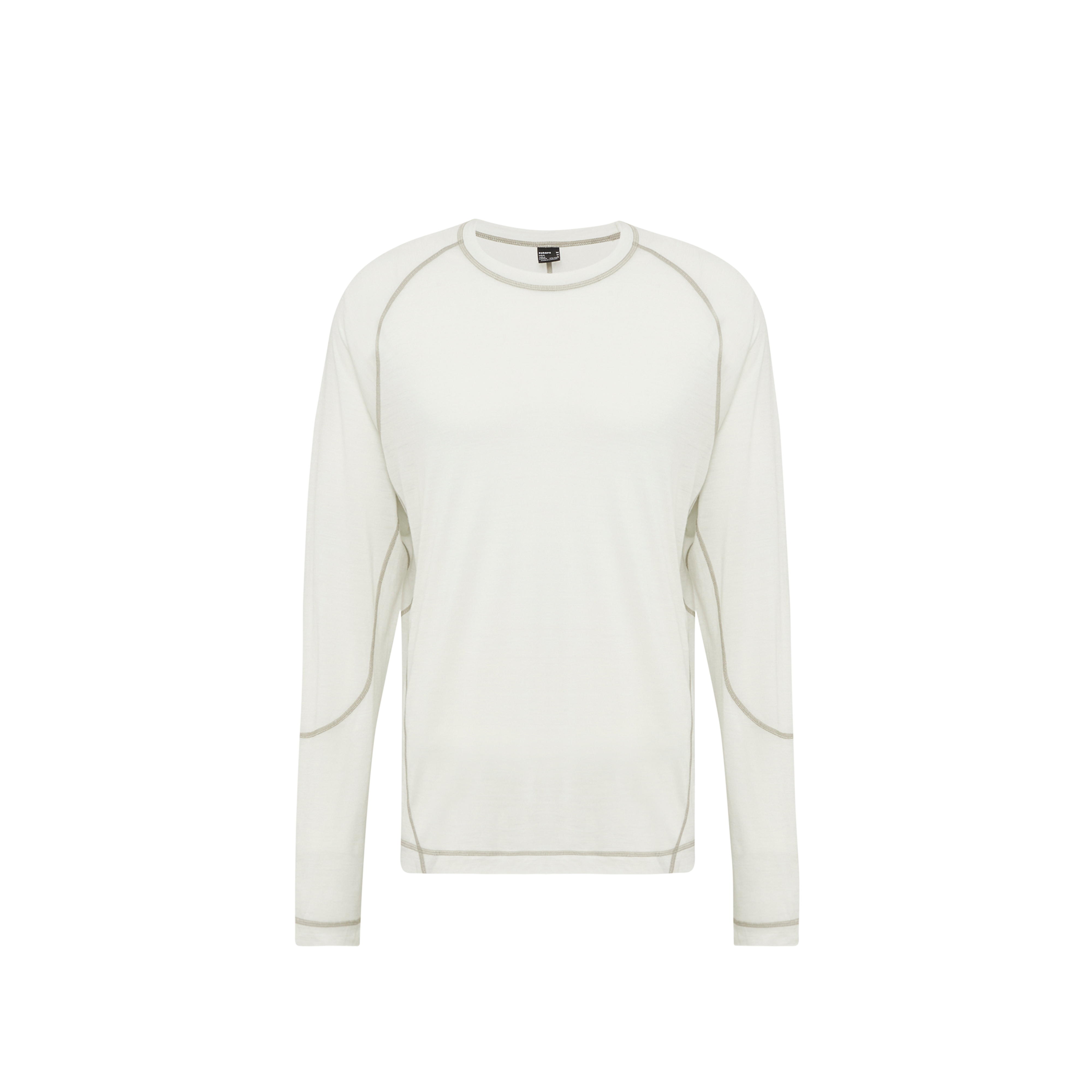 Mammut Hiking Patrol x Mammut Tree Wool FL Longsleeve T-Shirt, sage frost melange - Sage frost melange - Thumbnail