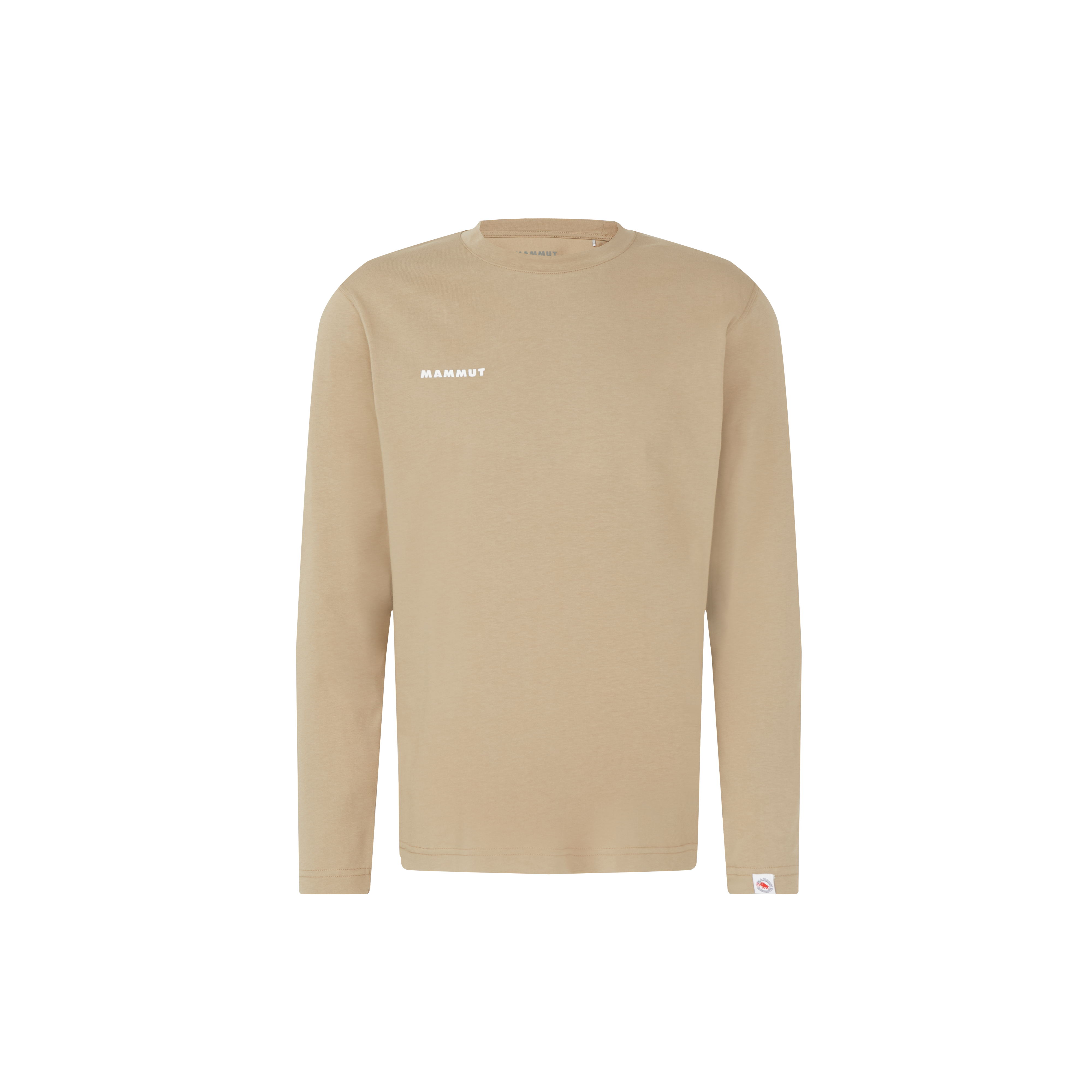 Mammut Mammut Base Longsleeve T-Shirt Men Mini Logo, sablun - Sablun