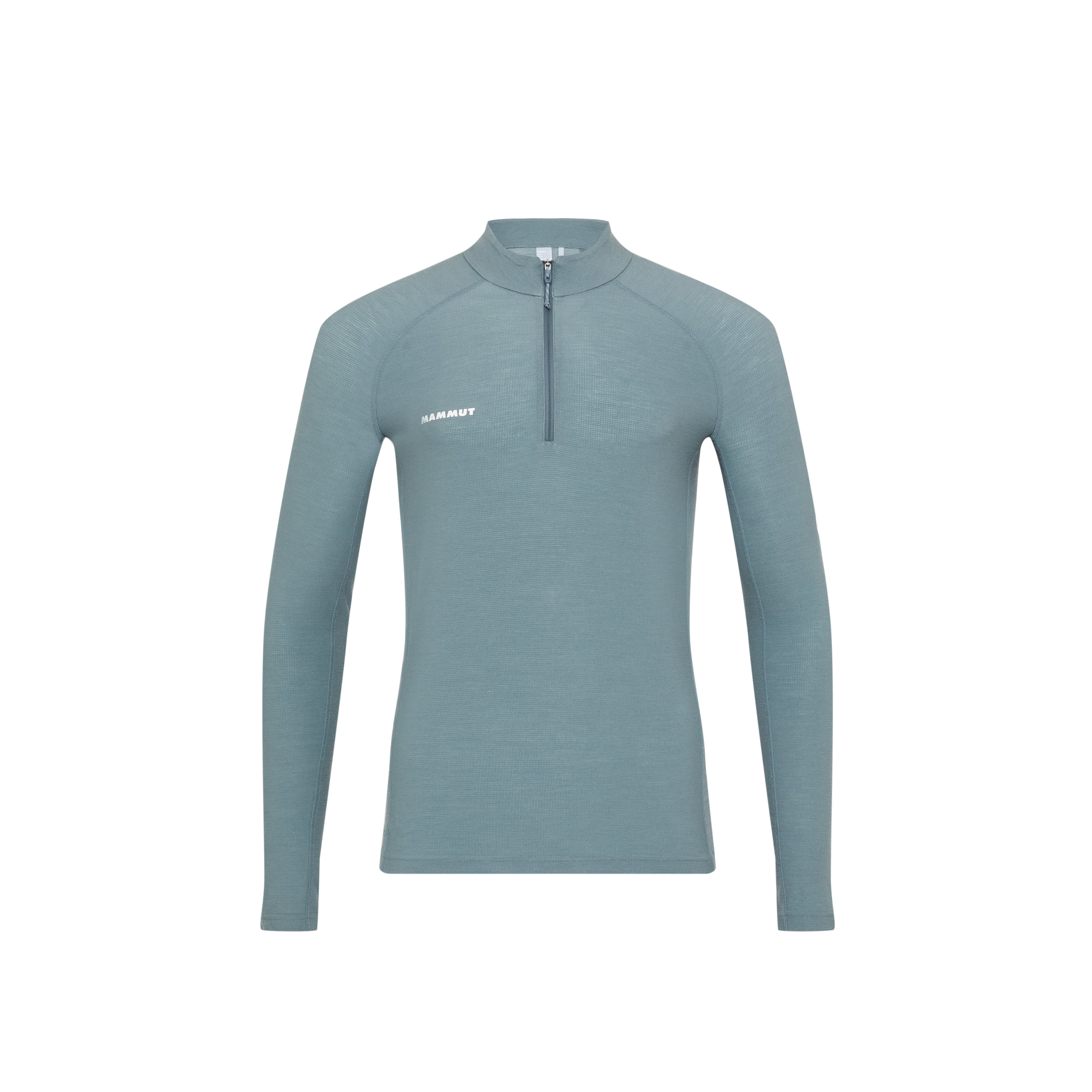 Mammut Tree Wool Thermal FL Half Zip Longsleeve Men - Black/Strata/Tschiel melange - Thumbnail