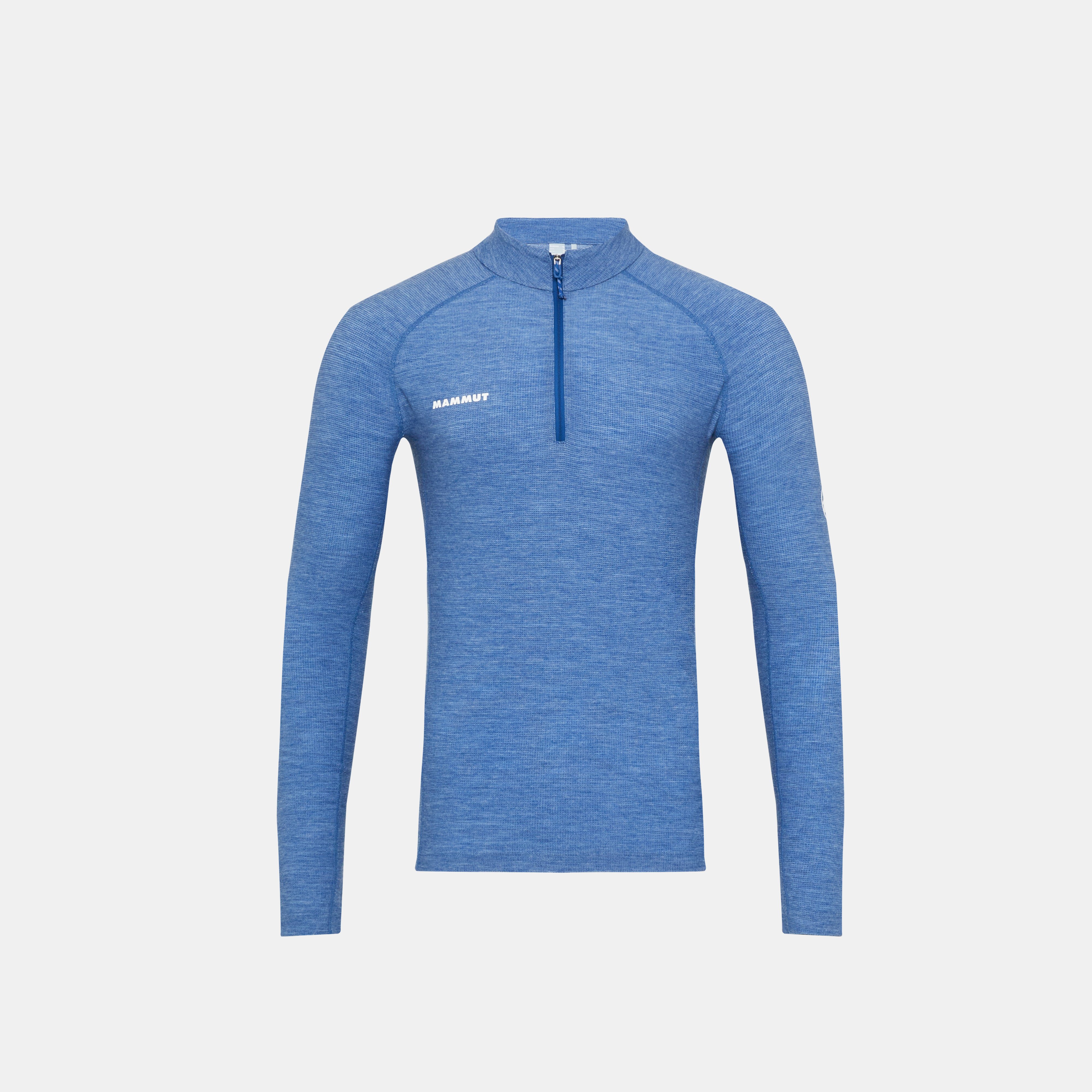 Mammut Tree Wool Thermal FL Half Zip Longsleeve Men, tschiel melange - Tschiel melange - Main image