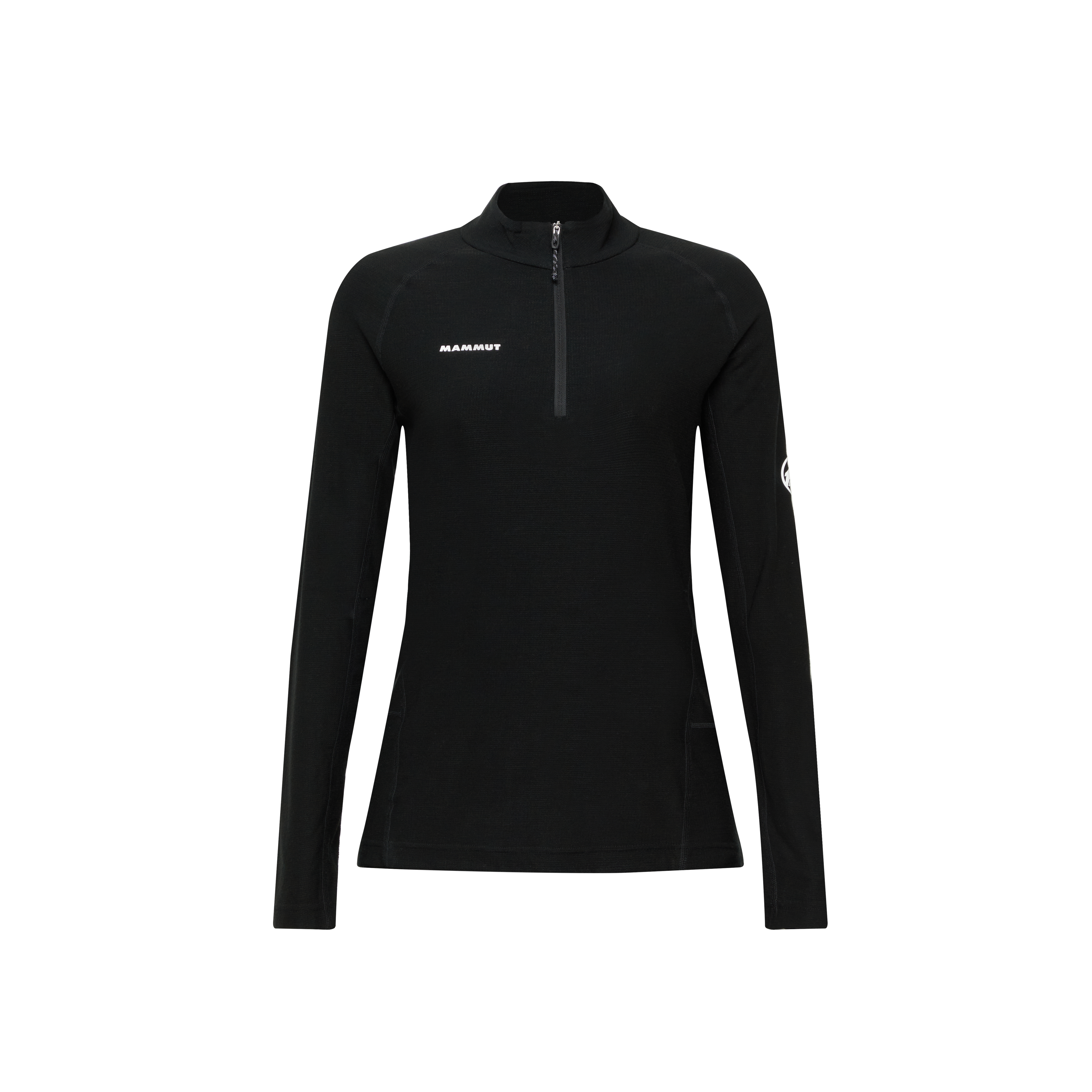Mammut Tree Wool Thermal FL Half Zip Longsleeve Women, black - Black