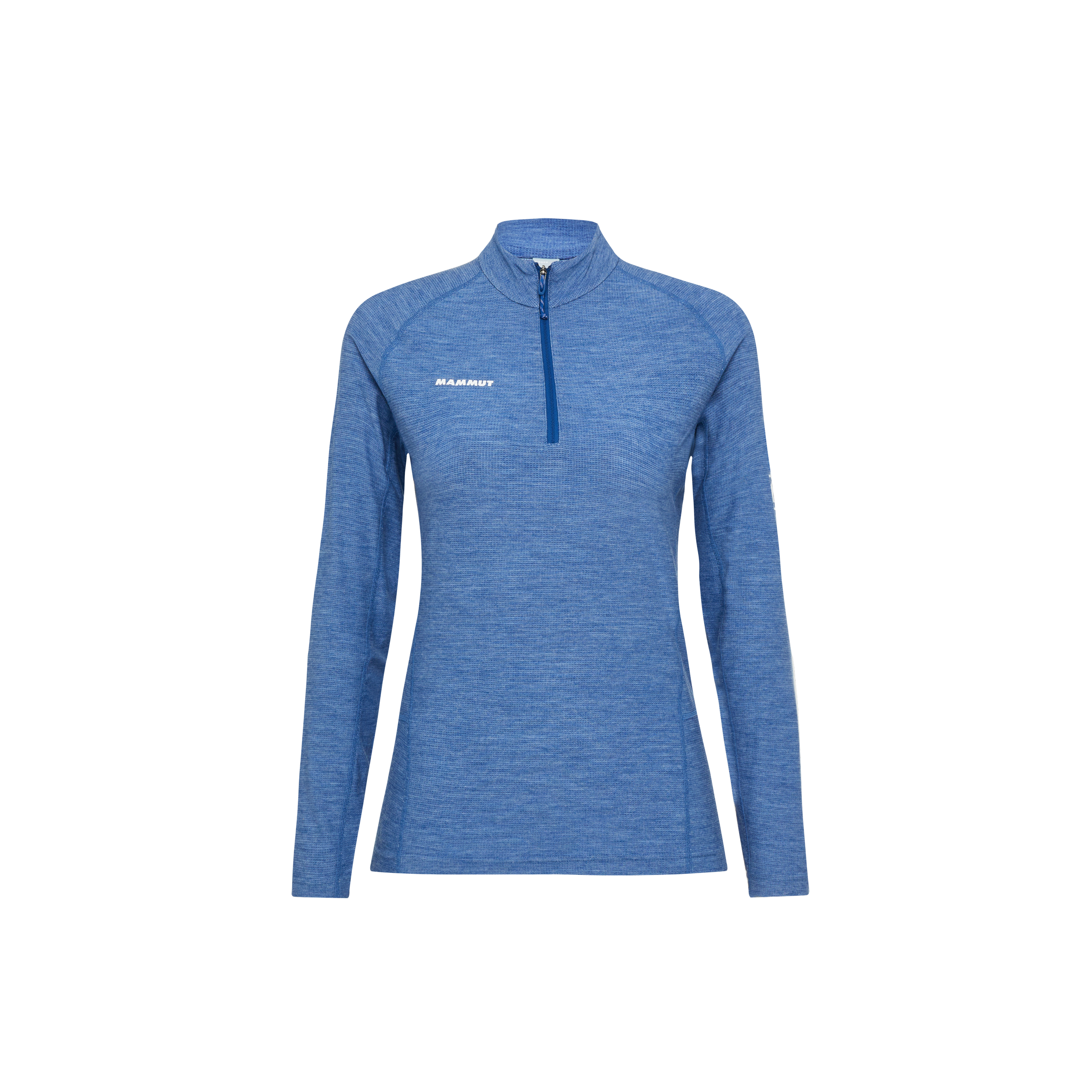 Mammut Tree Wool Thermal FL Half Zip Longsleeve Women, tschiel melange - Tschiel melange