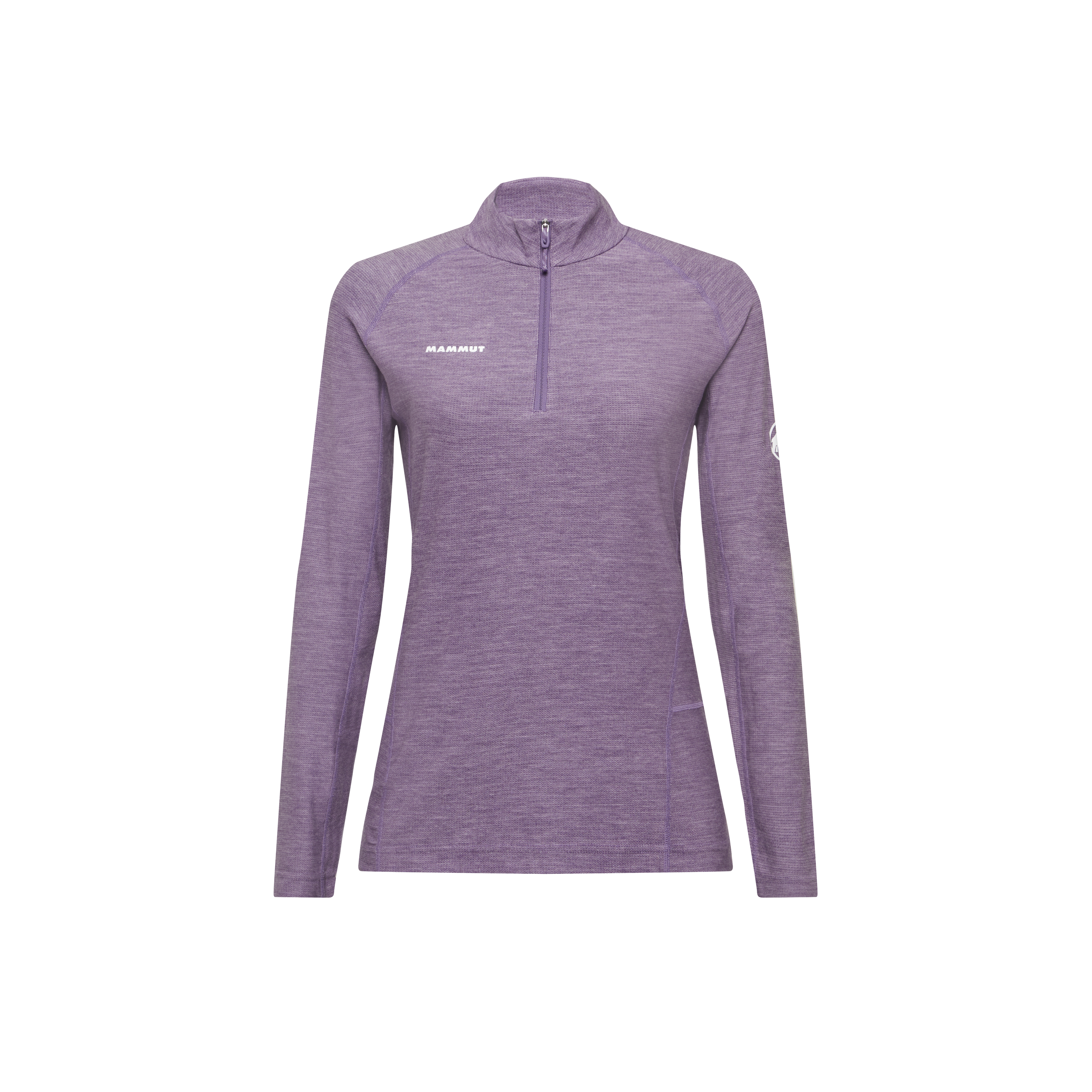 Mammut Tree Wool Thermal FL Half Zip Longsleeve Women, paloja melange - Paloja melange