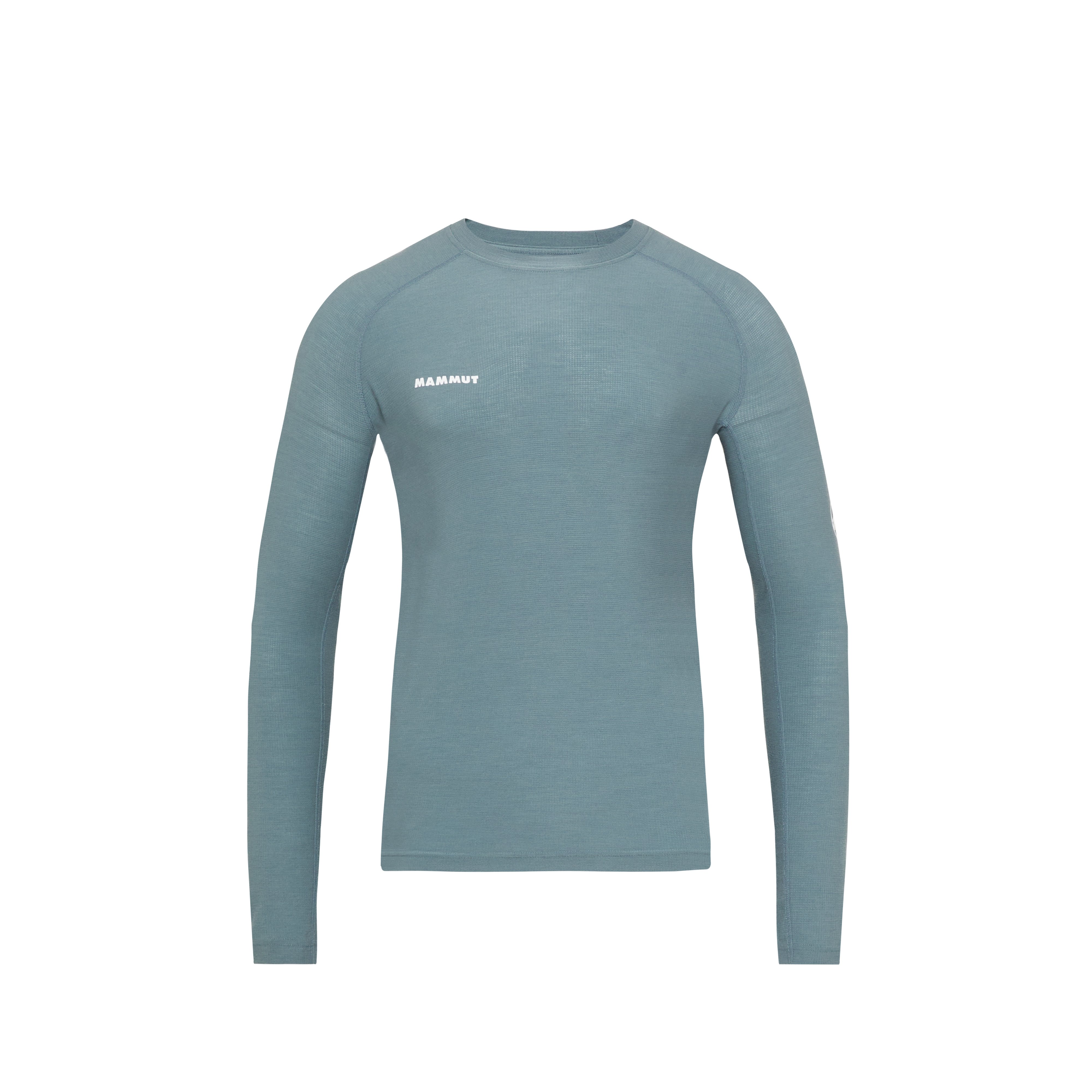 Mammut Tree Wool Thermal FL Longsleeve Men - Black/Strata/Tschiel melange - Thumbnail