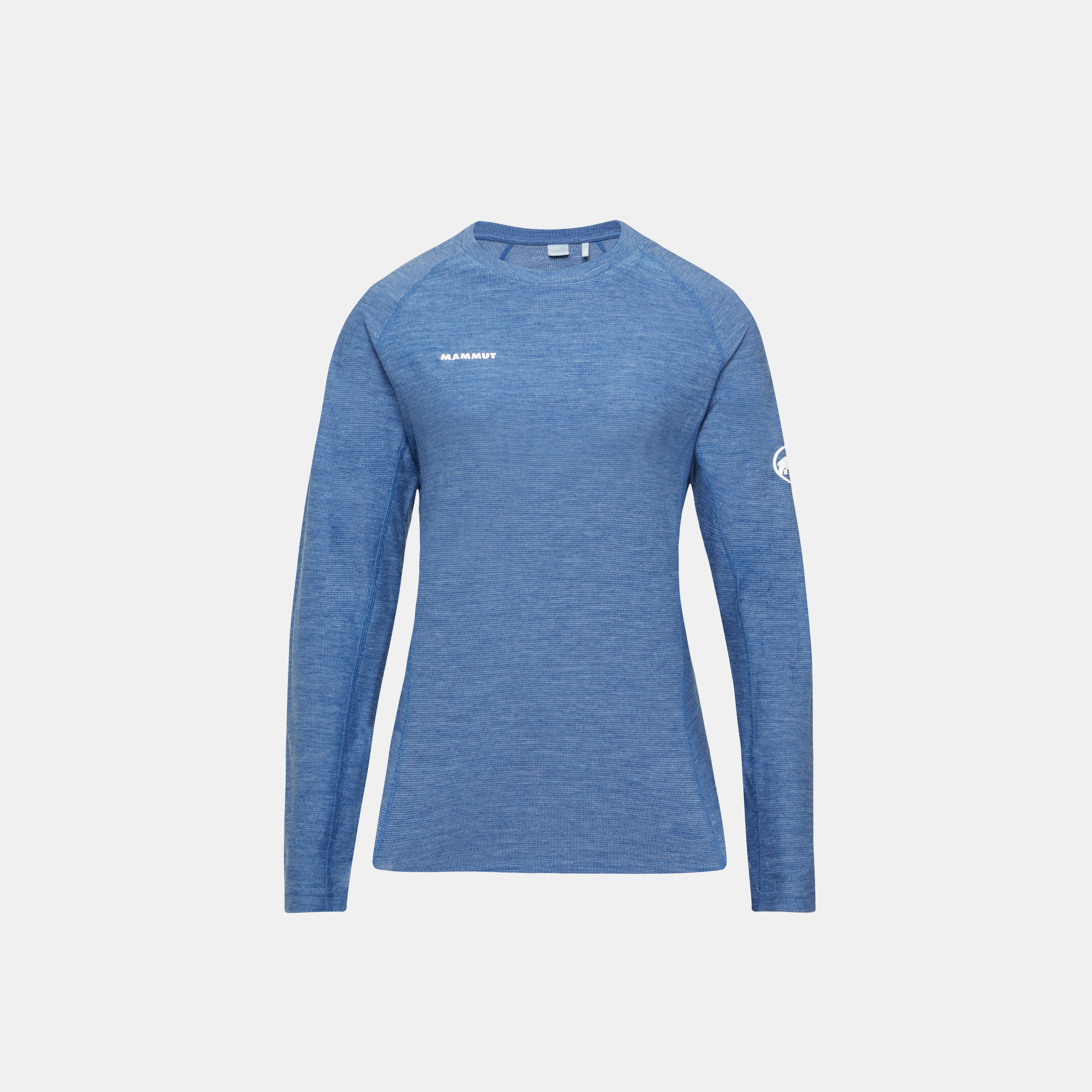 Mammut Tree Wool Thermal FL Longsleeve Women, tschiel melange - Tschiel melange - Main image