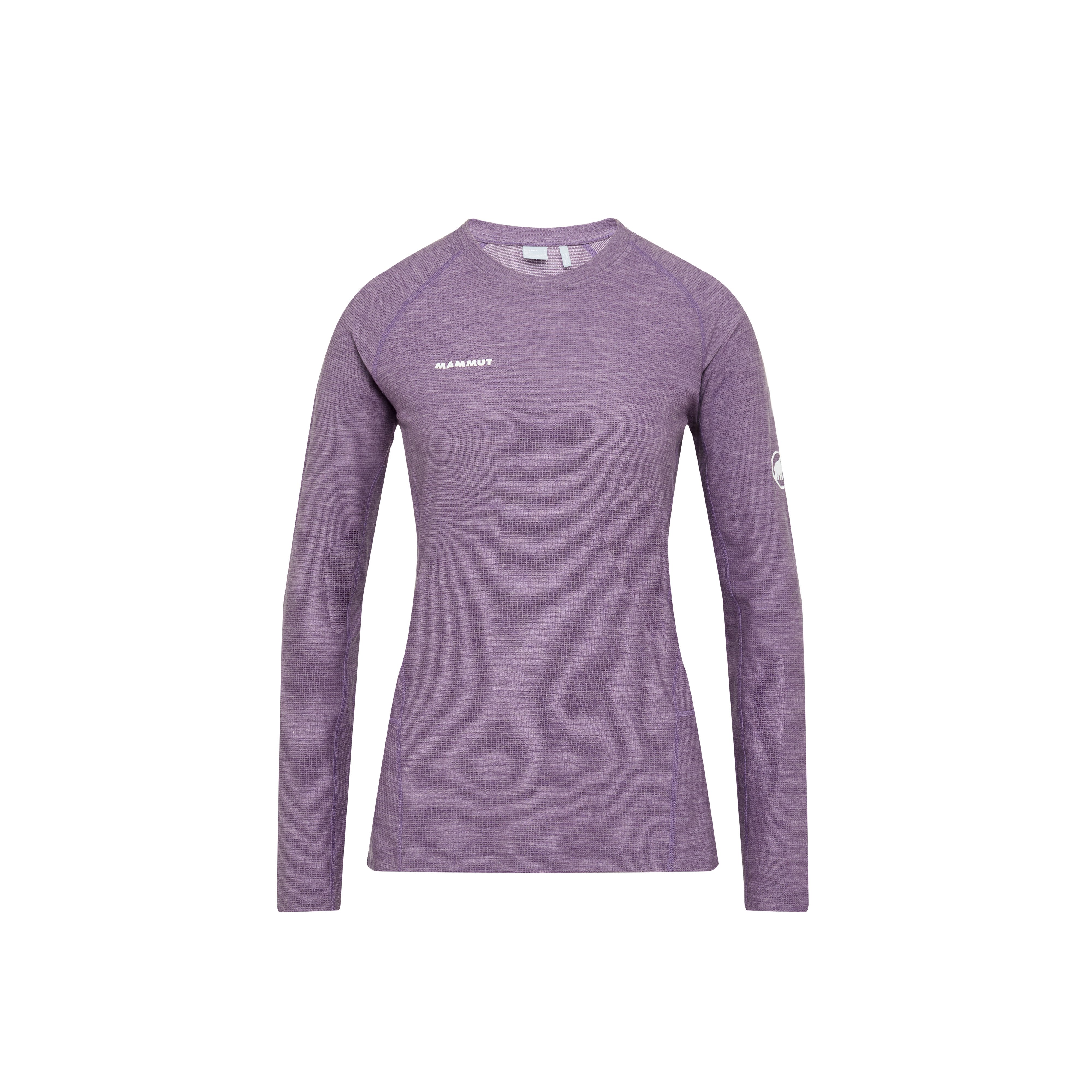 Mammut Tree Wool Thermal FL Longsleeve Women - Black/Paloja melange/Tschiel melange - Thumbnail