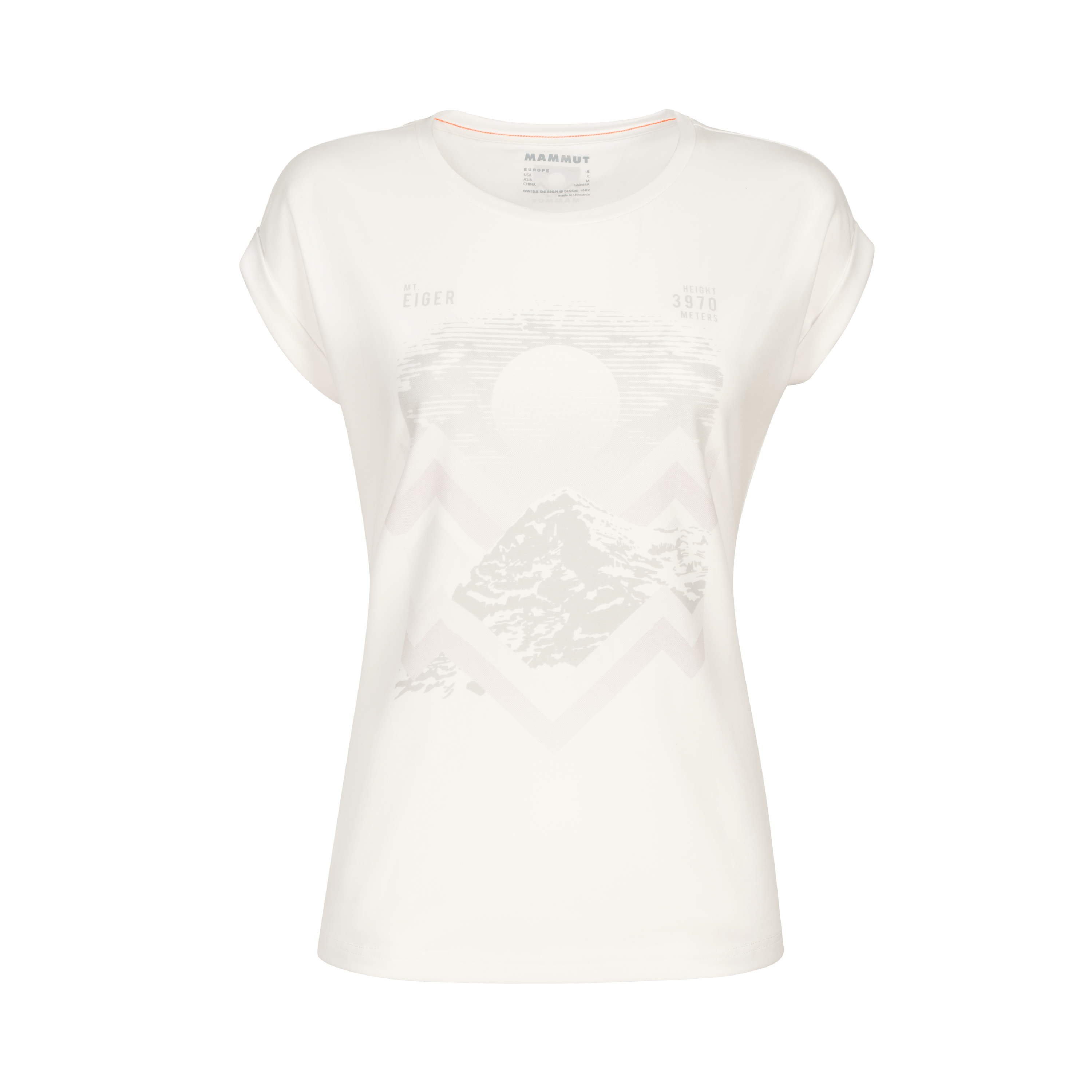 Mammut Mountain T-Shirt Women - Bright white/Moonbeam/Galactic/Baked/Orchid/Sundown/Whisper/Peacoat