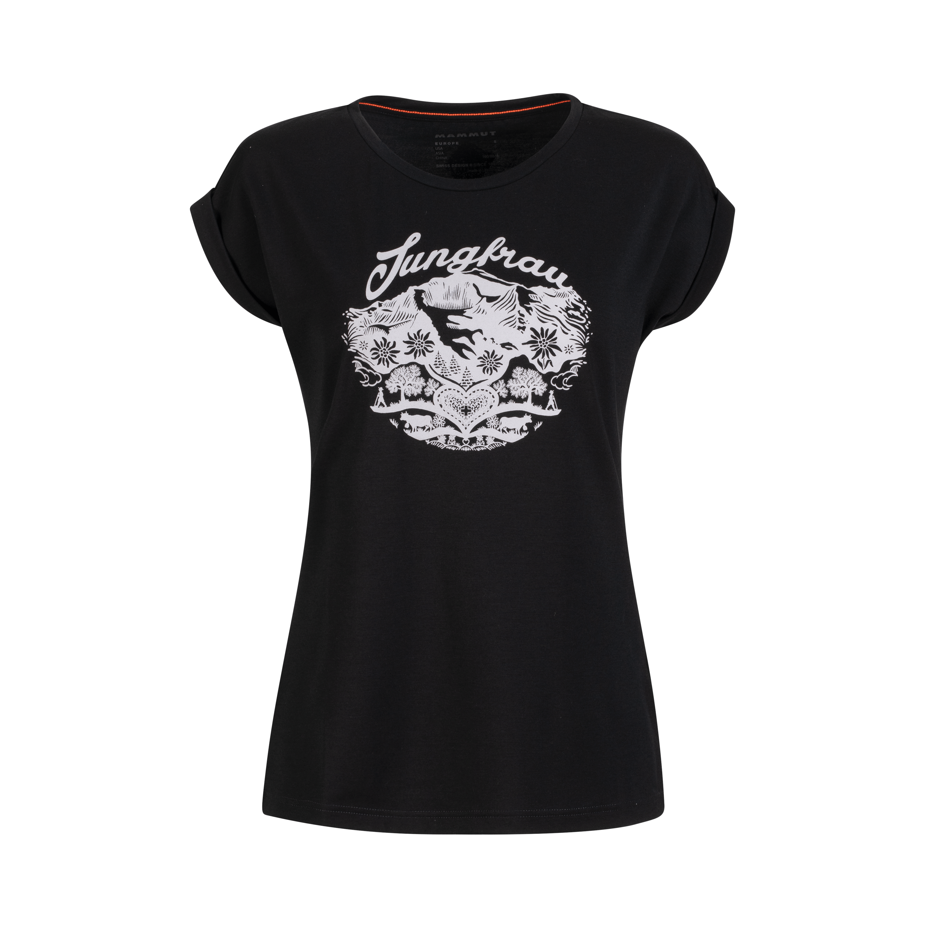 Mountain T-Shirt Women - black thumbnail