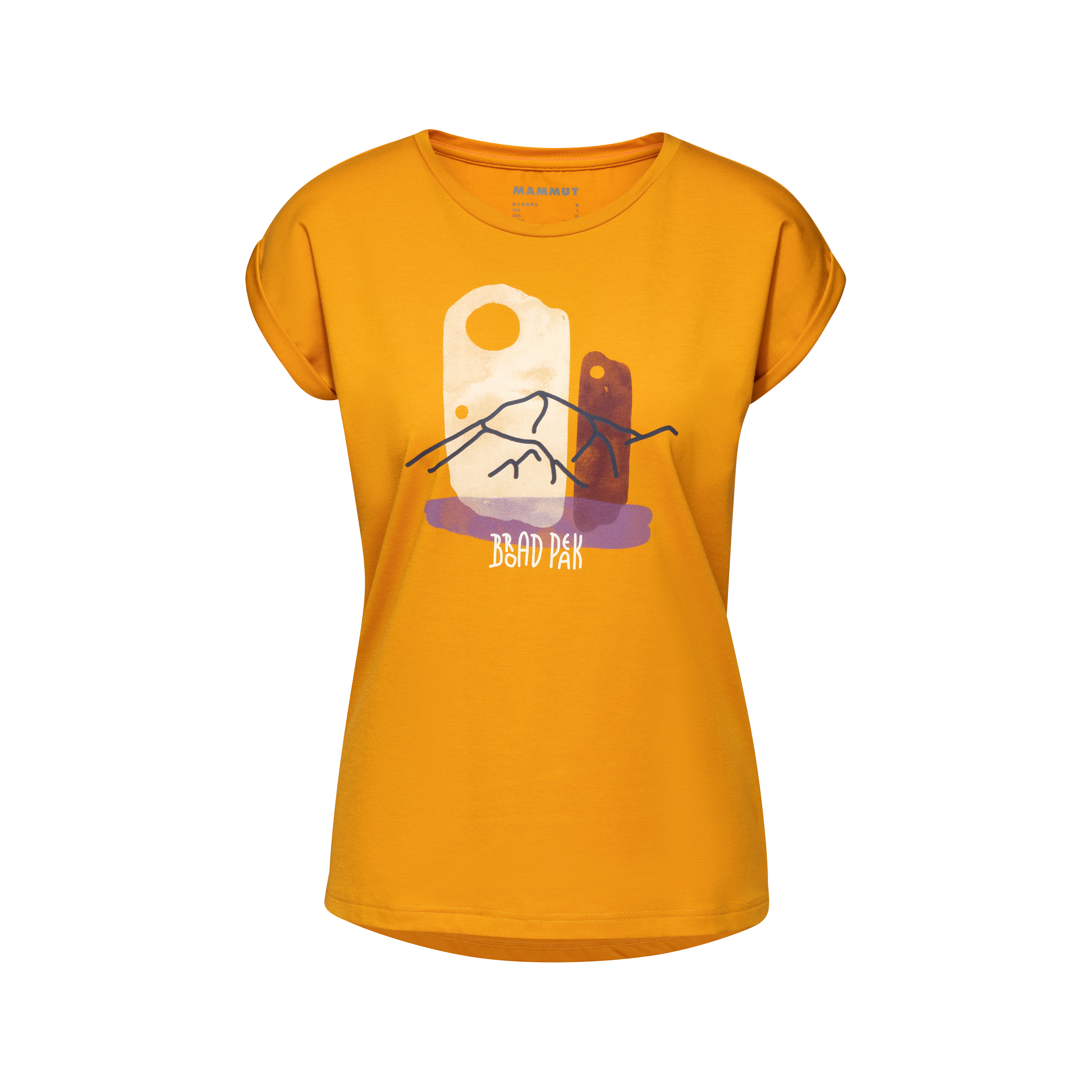 Mountain T-Shirt Women - golden PRT2, XL thumbnail