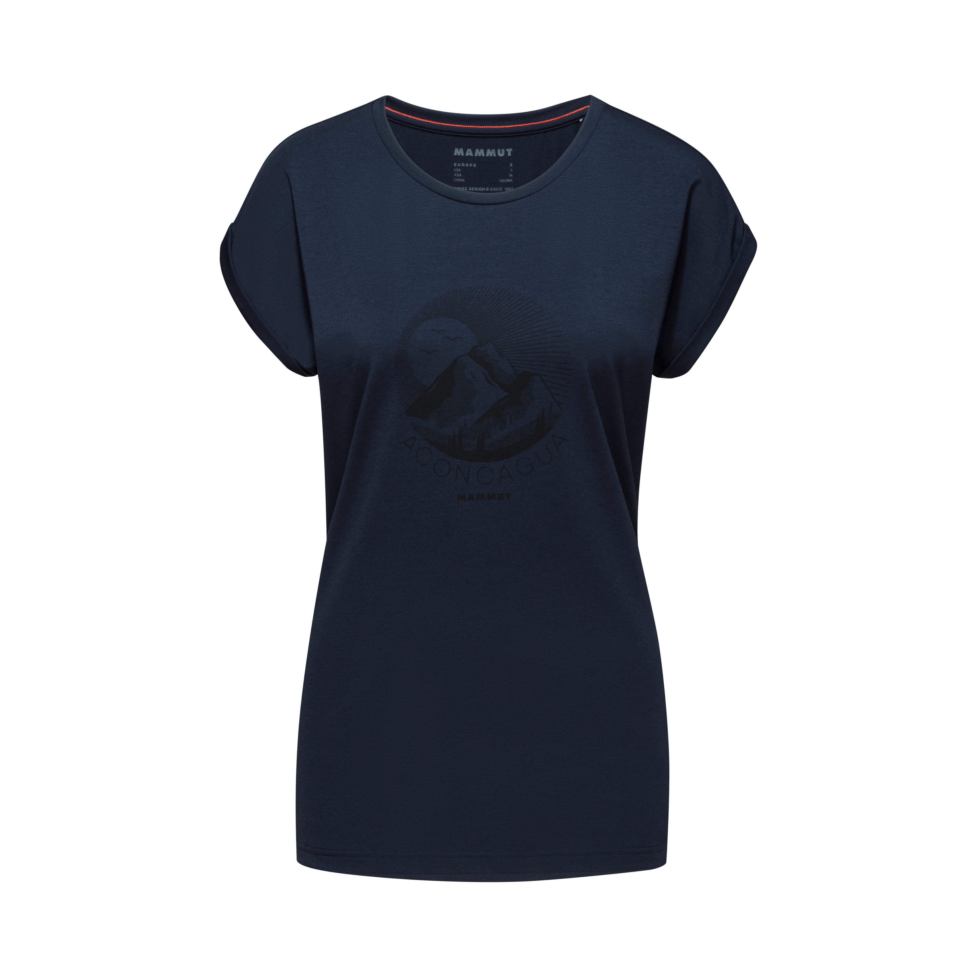 Mountain T-Shirt Women Aconcagua - marine, XS thumbnail