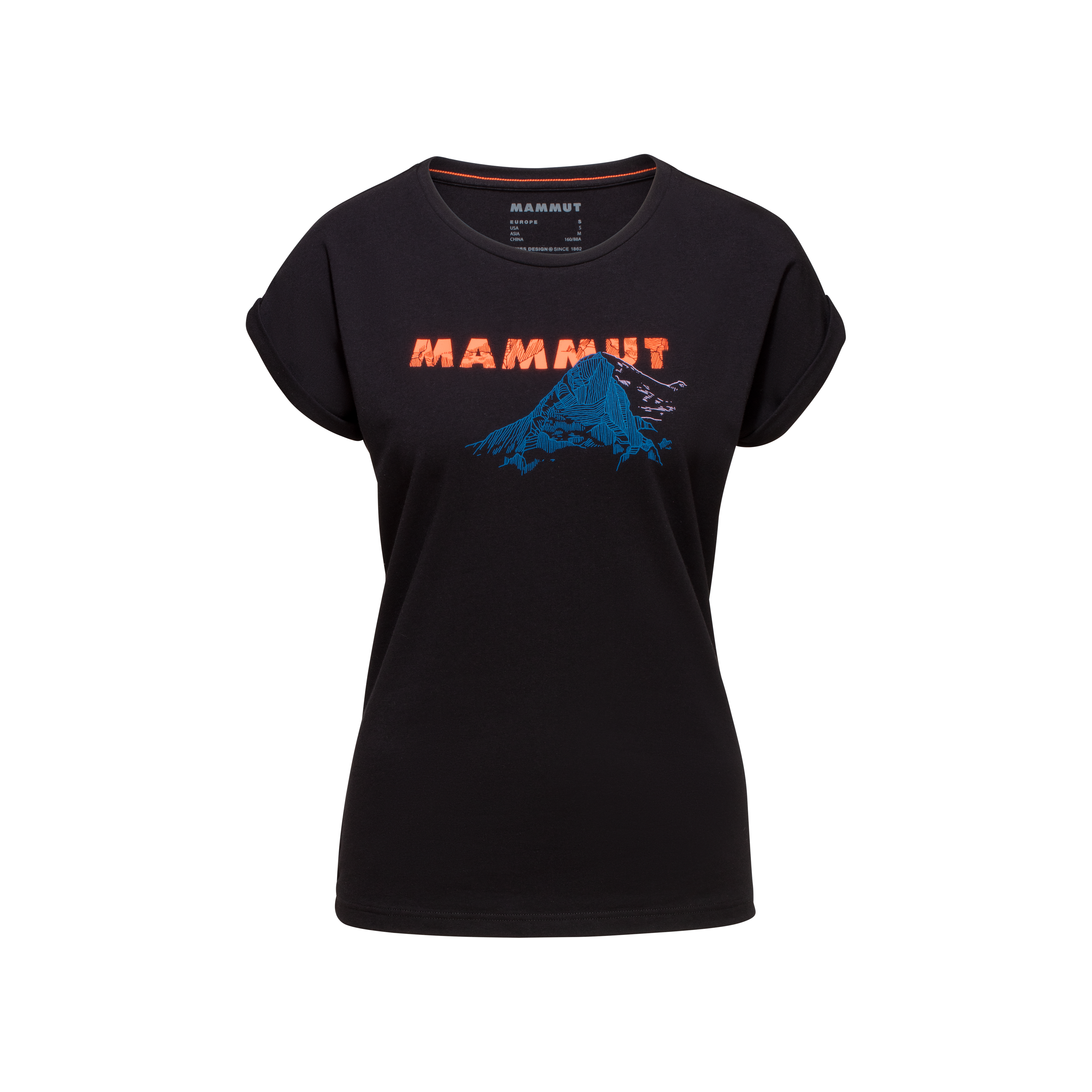 Mountain T-Shirt Women Eiger - black thumbnail