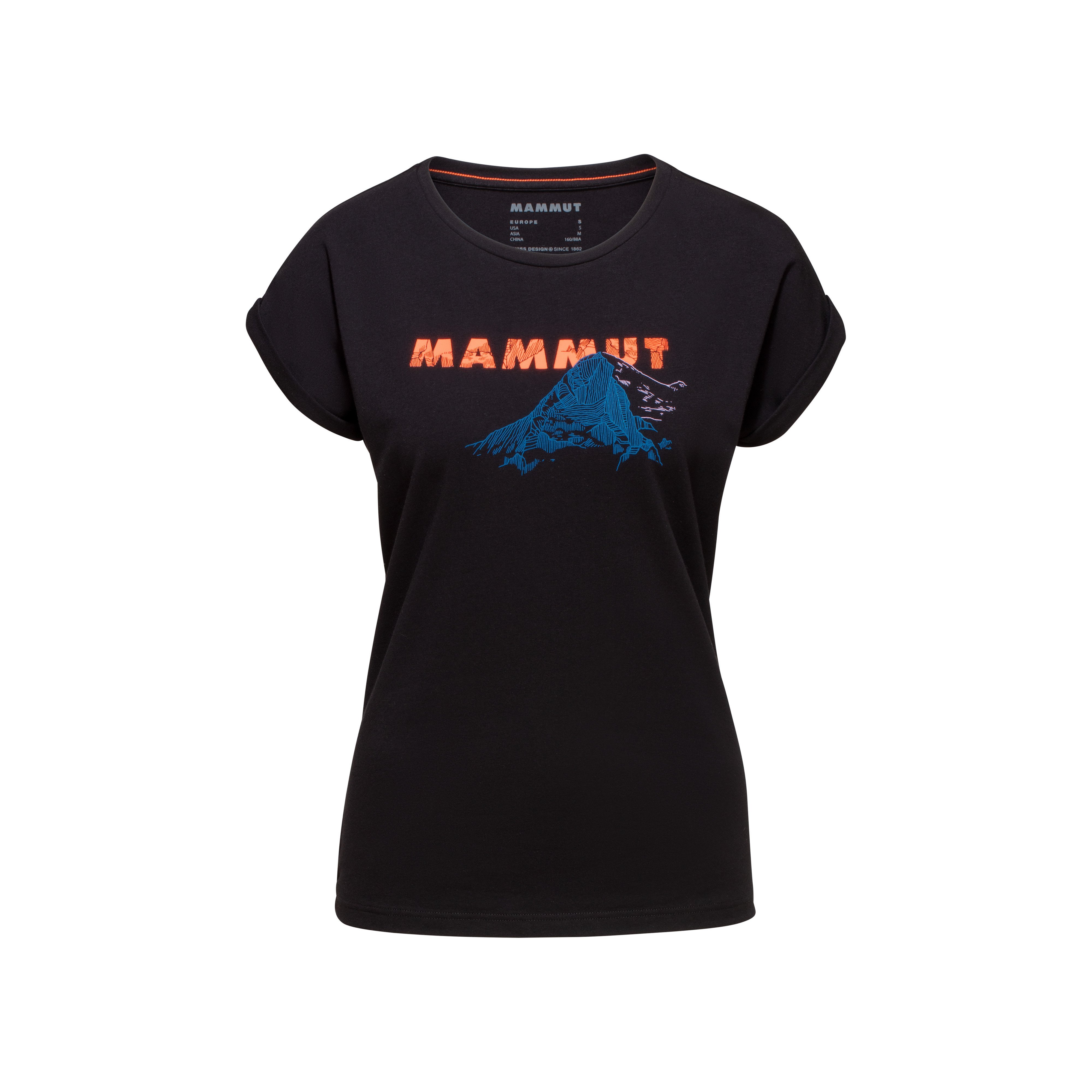 Mountain T-Shirt Women Eiger - black, XS thumbnail