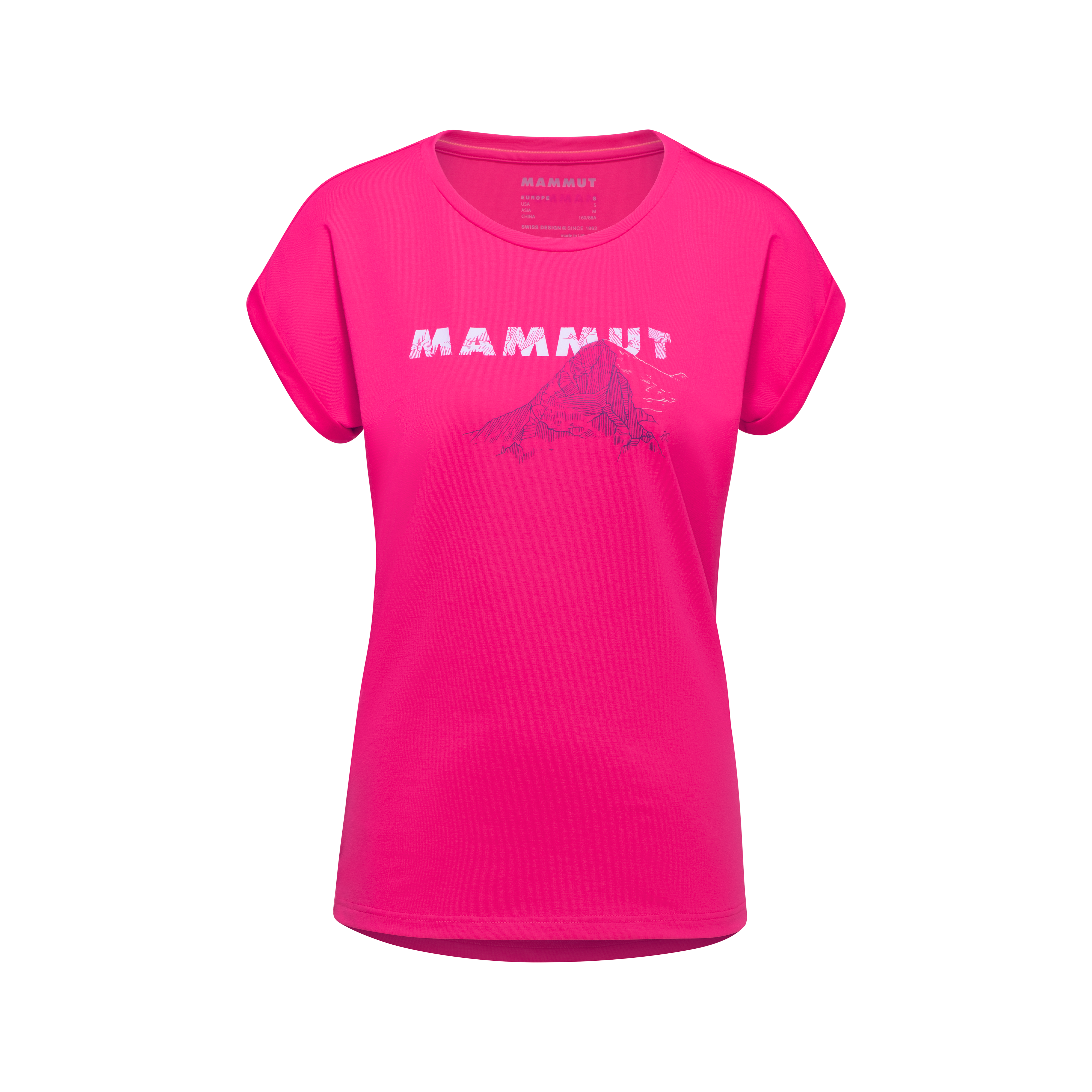 Mountain T-Shirt Women Eiger - pink thumbnail