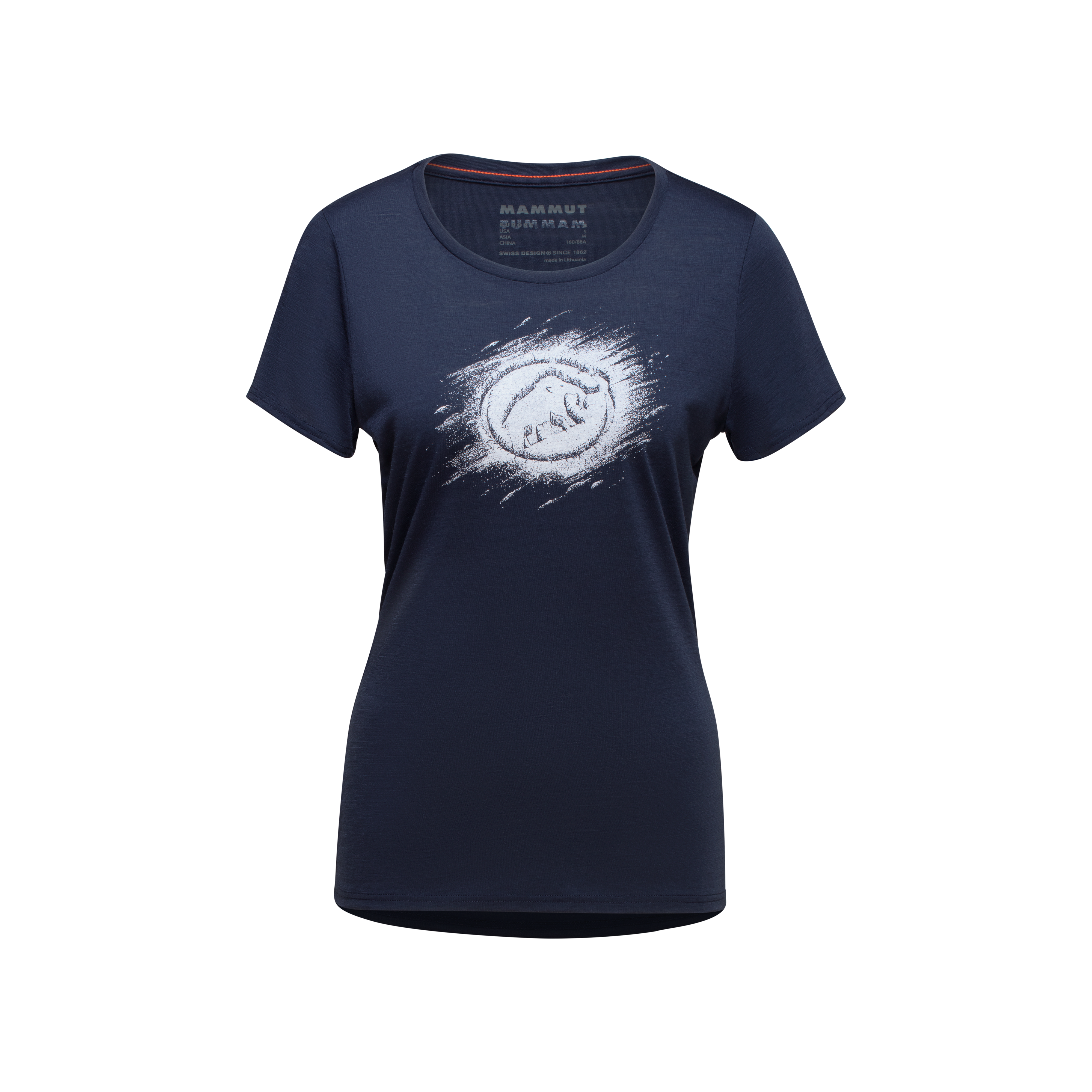 Alnasca T-Shirt Women Graphic - marine melange, XL thumbnail