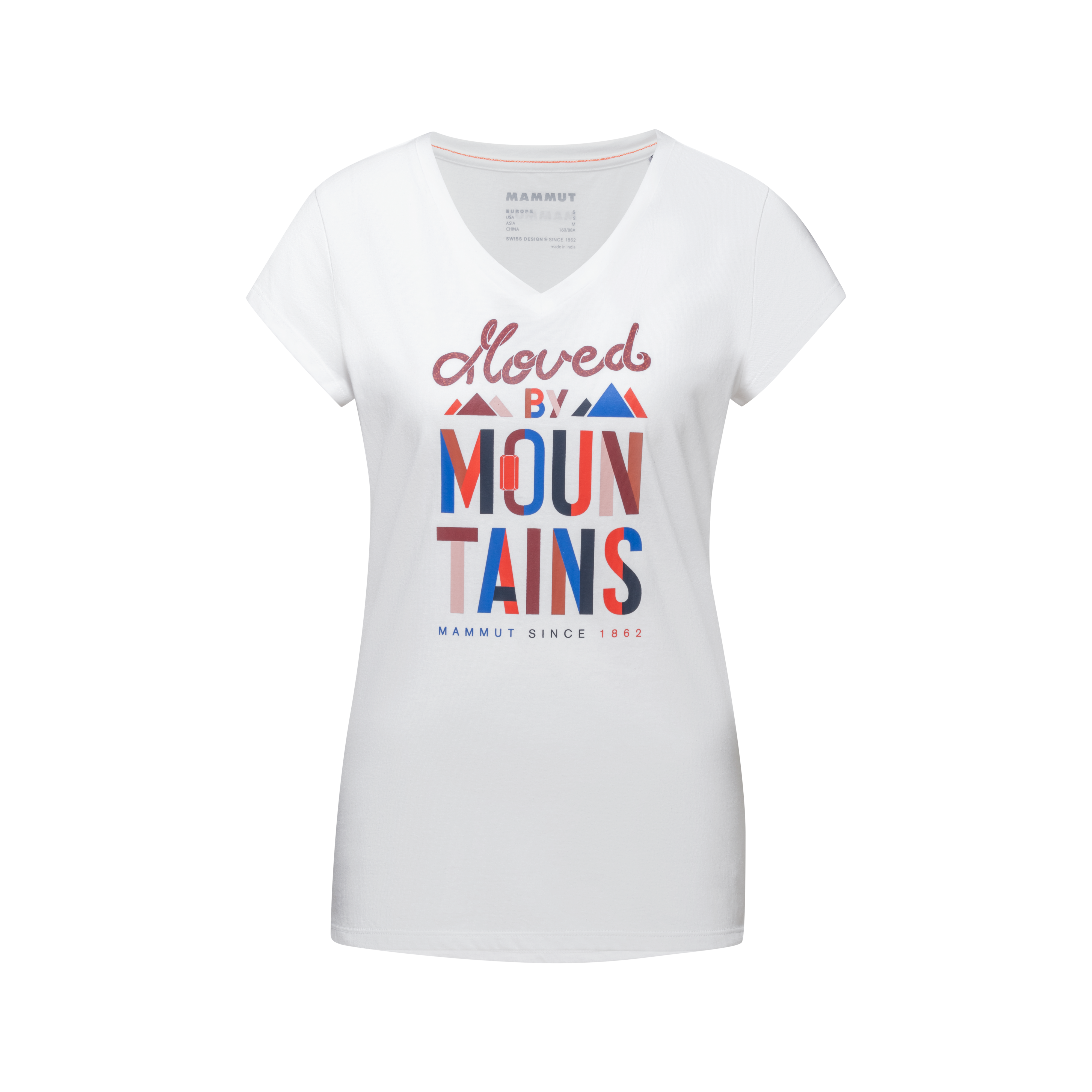Massone T-Shirt Women Slogan - white thumbnail