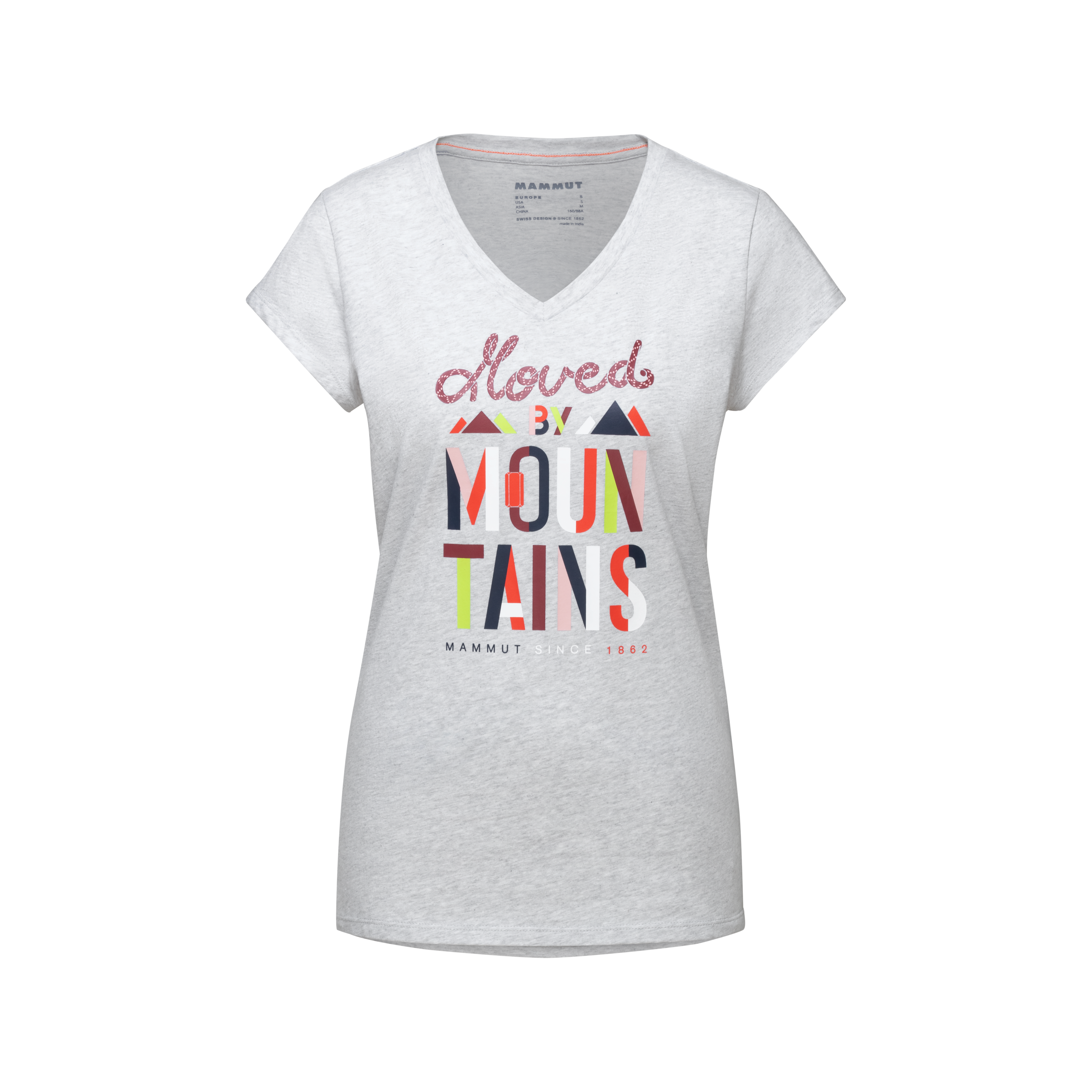 Massone T-Shirt Women Slogan - highway mélange, S thumbnail