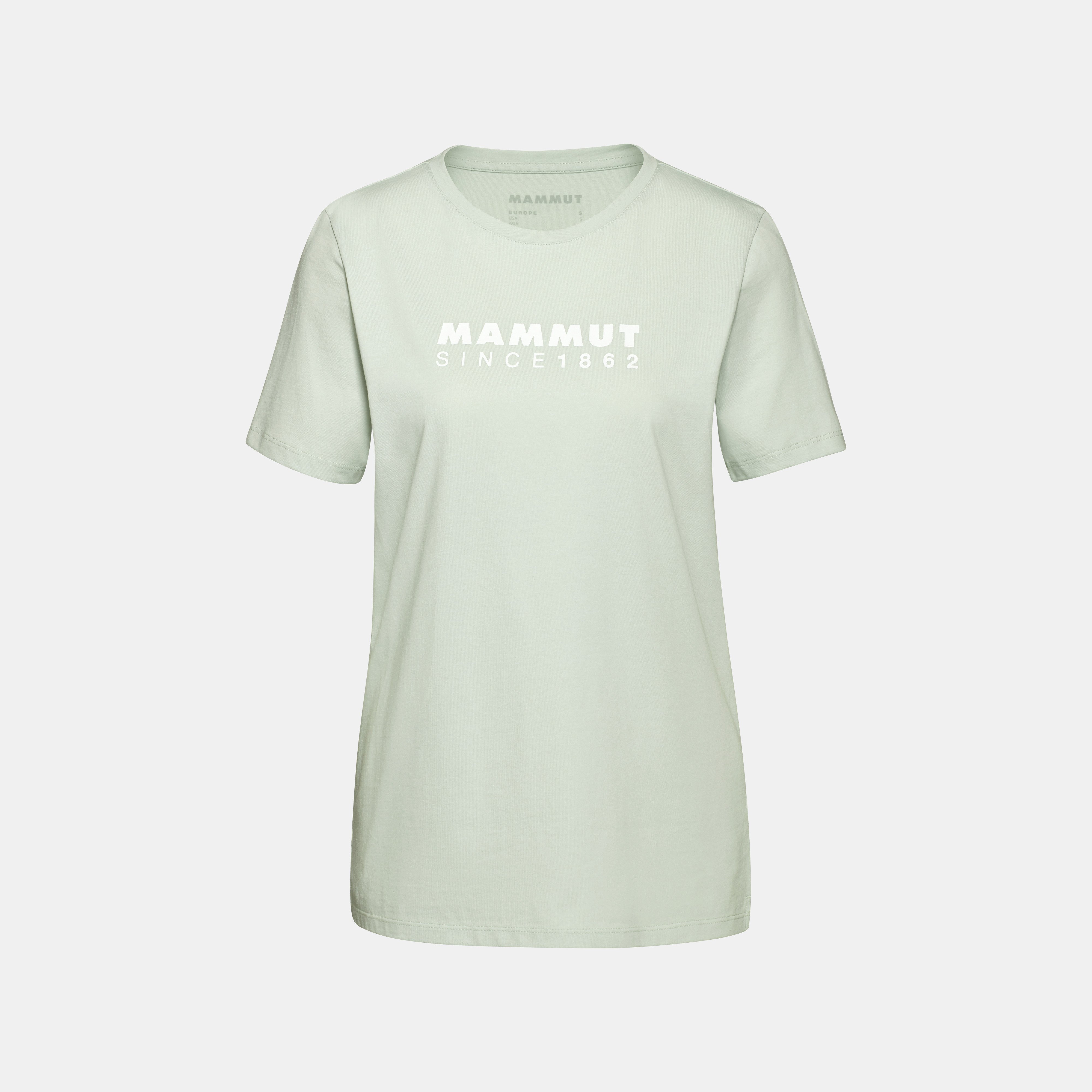 Mammut Mammut Core T-Shirt Women Logo, silver sage - Silver sage