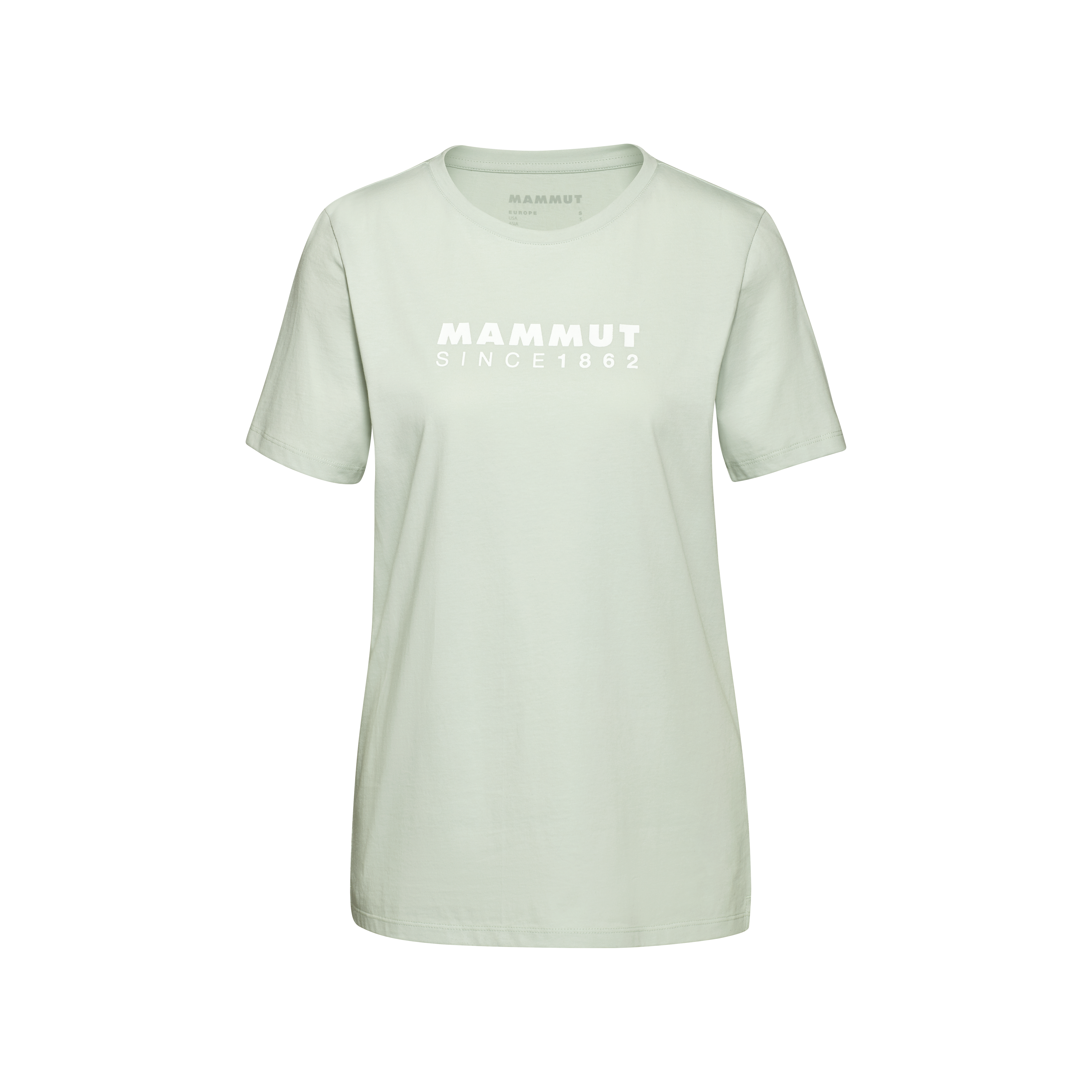 Mammut Mammut Core T-Shirt Women Logo, silver sage - Silver sage - Thumbnail