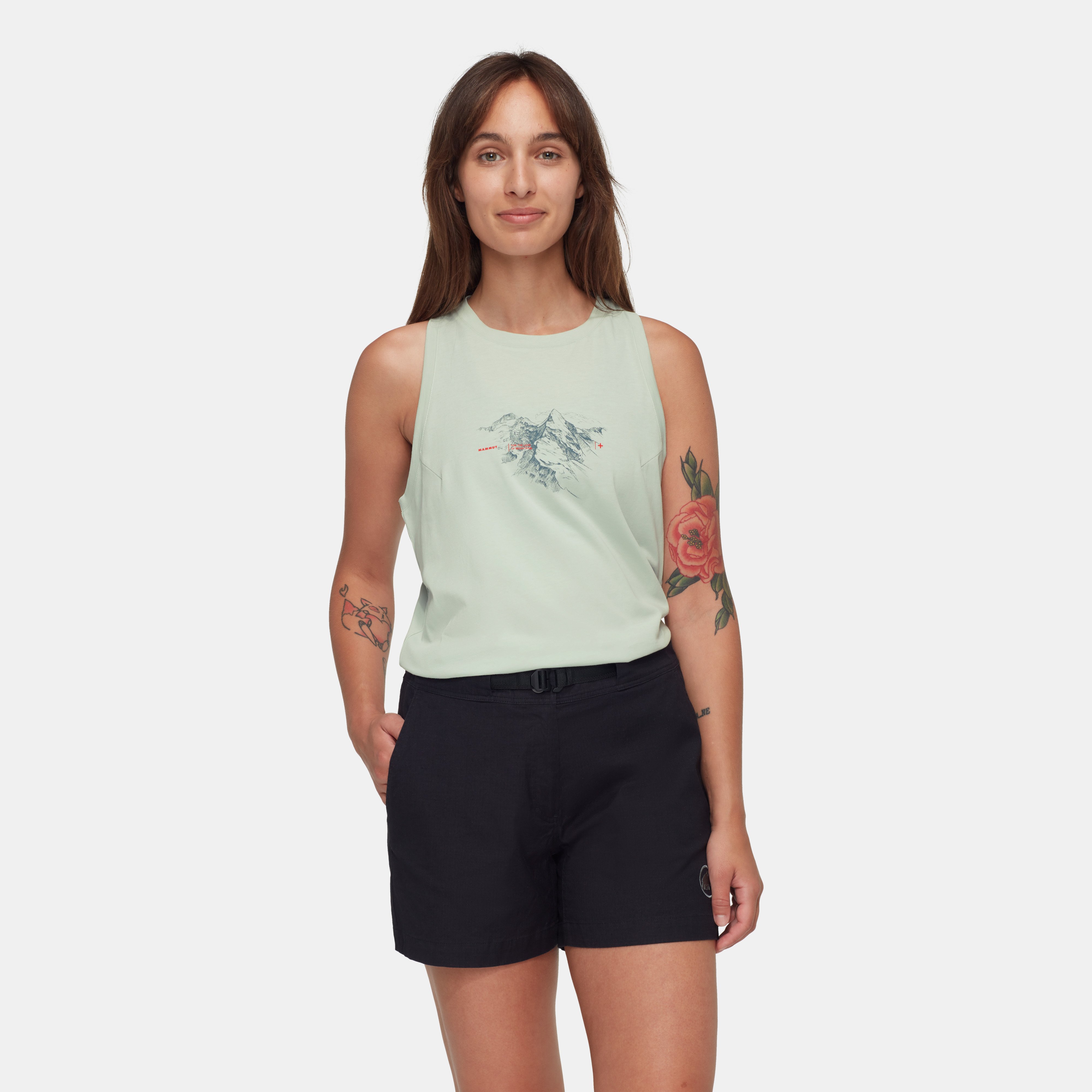 Mammut Mammut Core Tank Top Women Gradient, silver sage - Silver sage