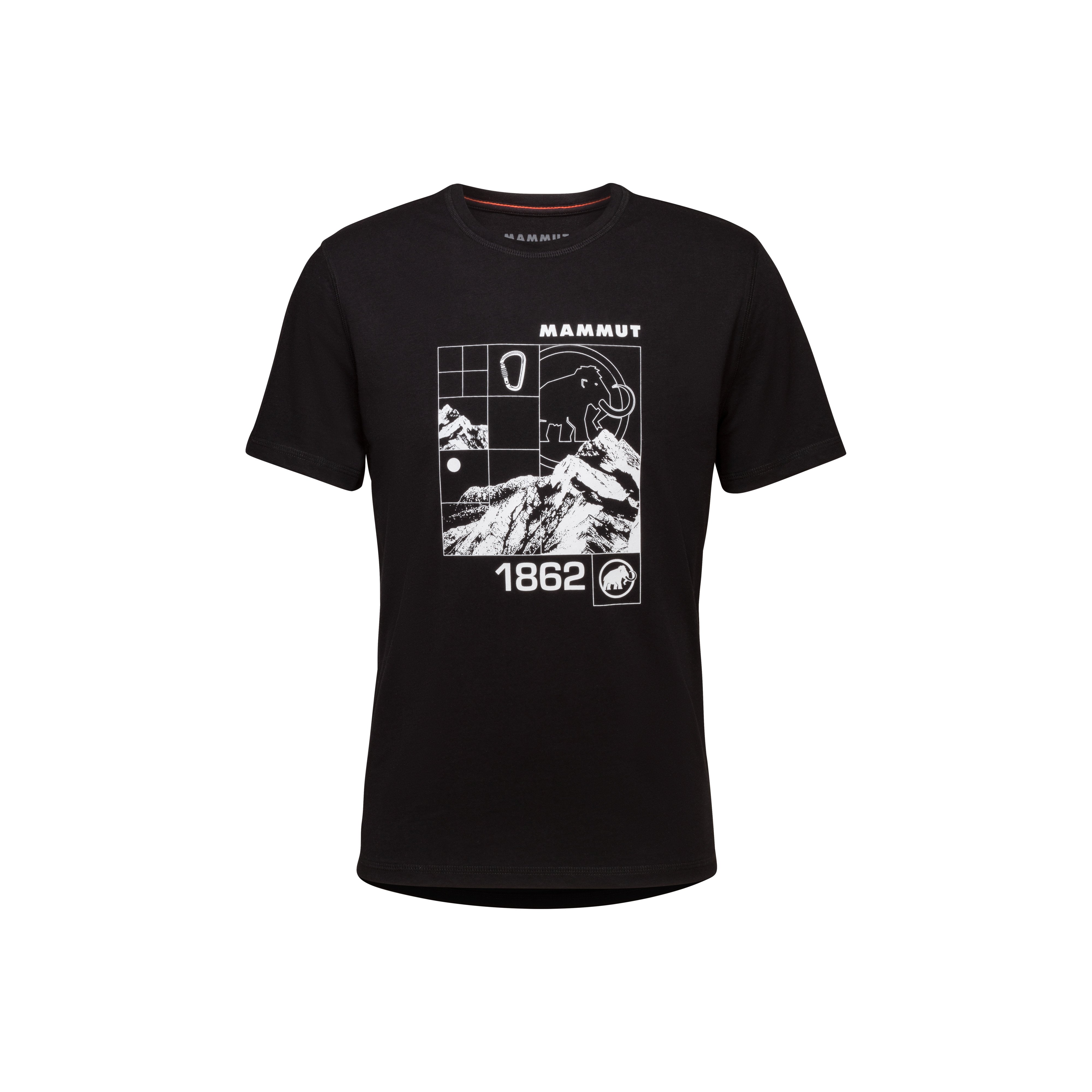 Mammut Core T-Shirt Men Tiles - black, S thumbnail