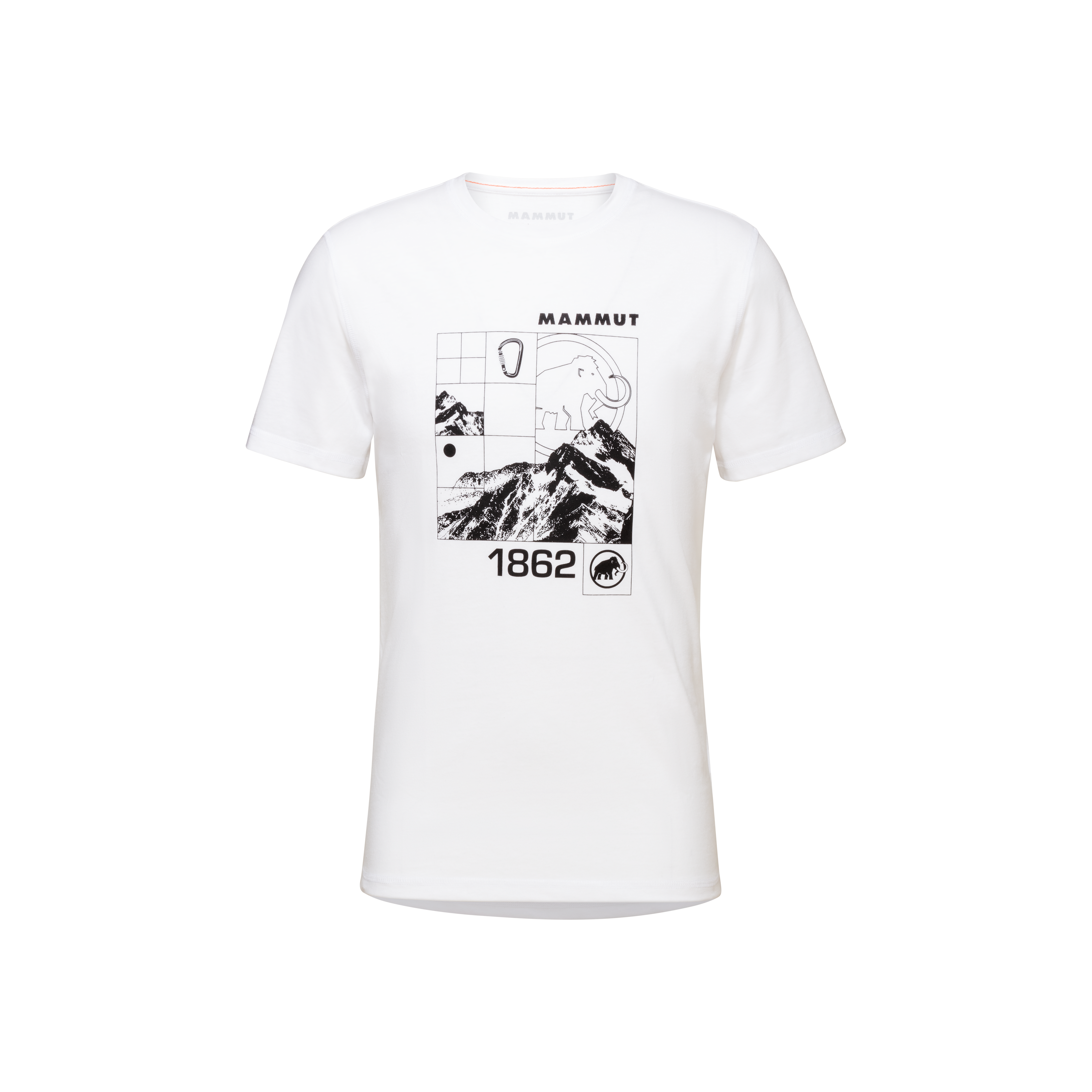 Mammut Core T-Shirt Men Tiles - white, S thumbnail