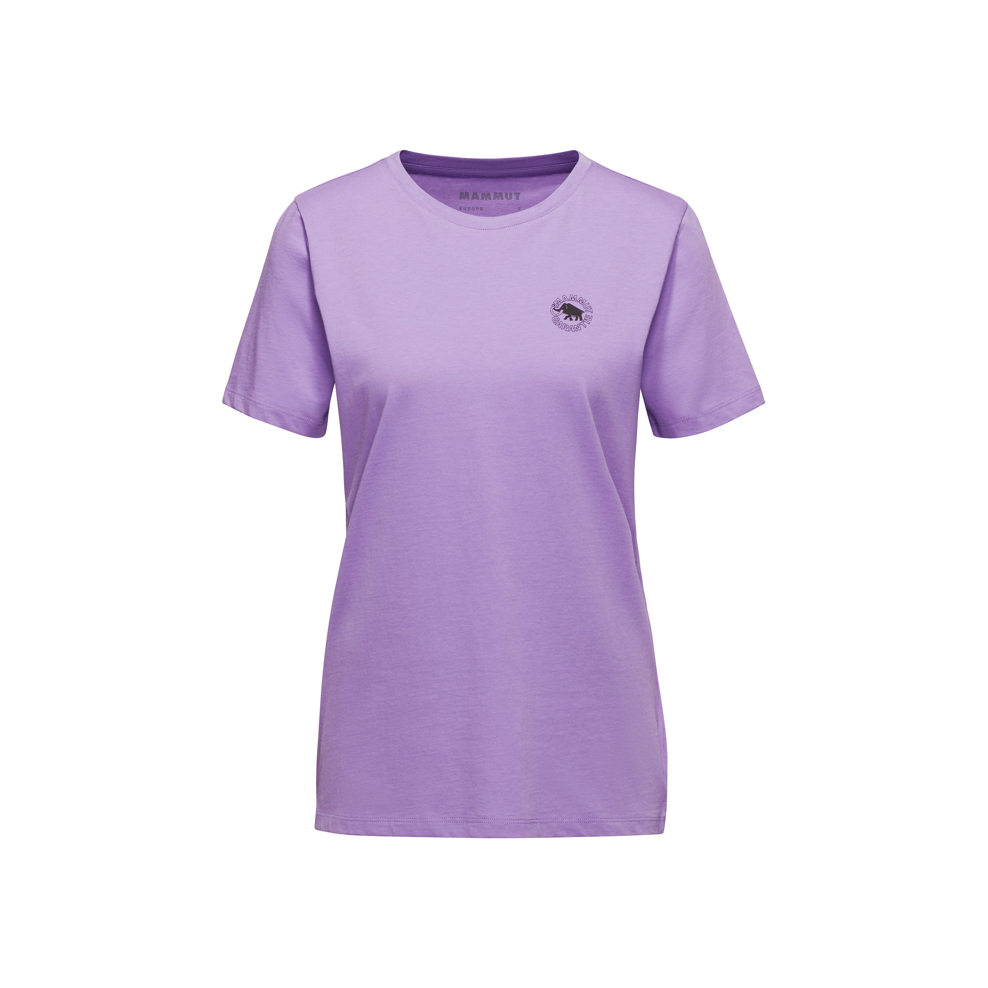 Mammut Mammut Core T-Shirt Women Garantie - Black/White/Lavandin - Thumbnail