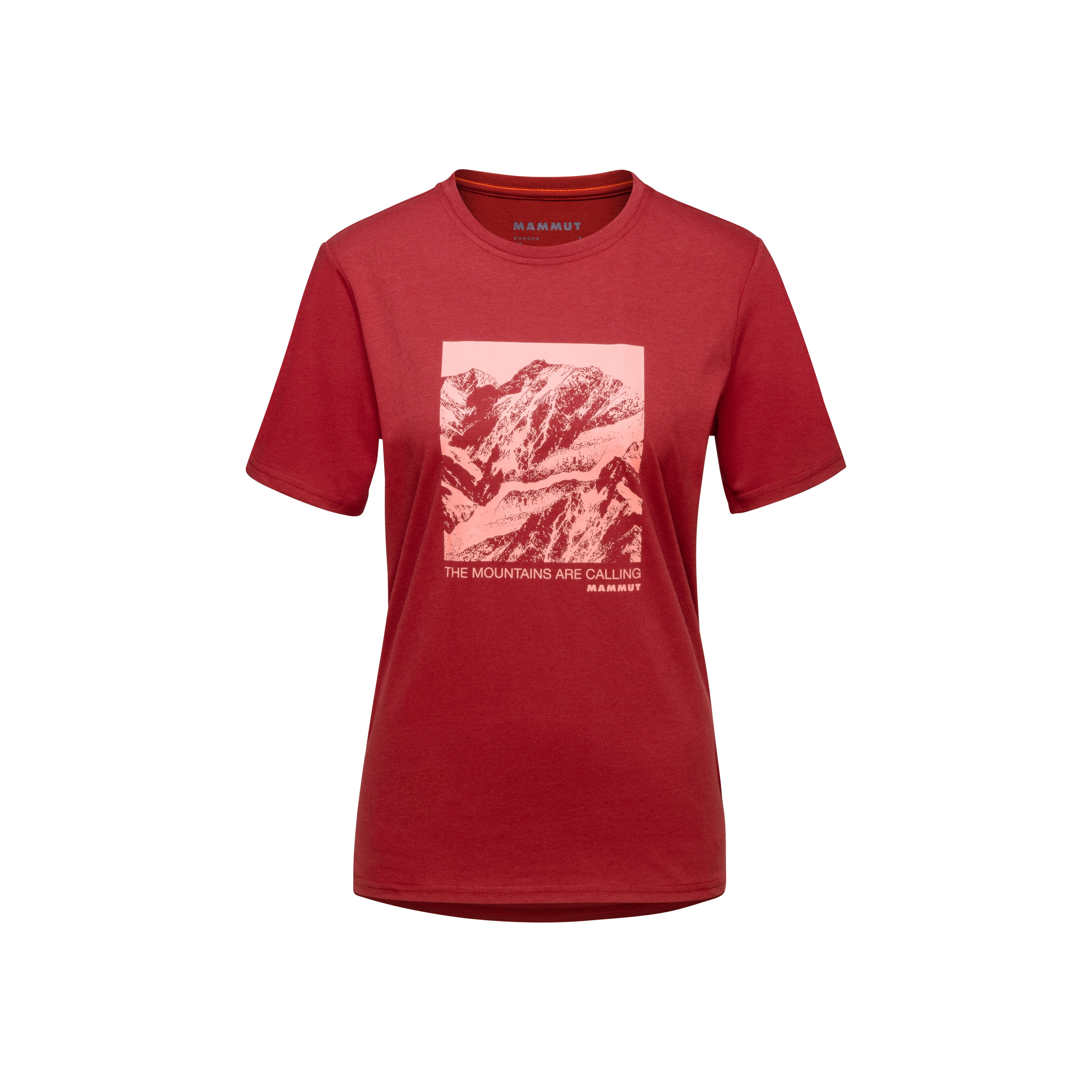 Mammut Core T-Shirt Women Panorama - blood red, XS thumbnail