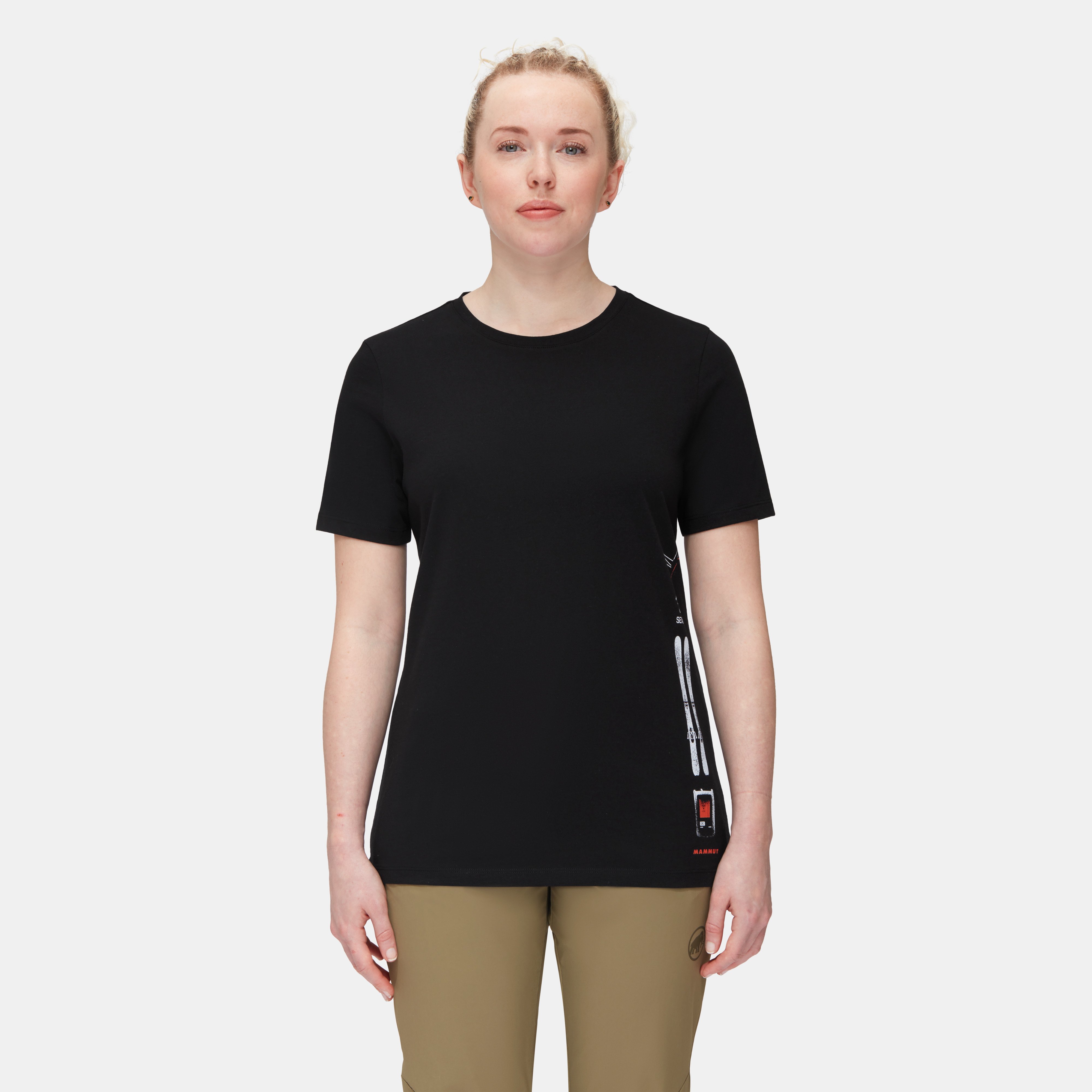 Mammut Mammut Core T-Shirt Women Snow - black, XS - Black