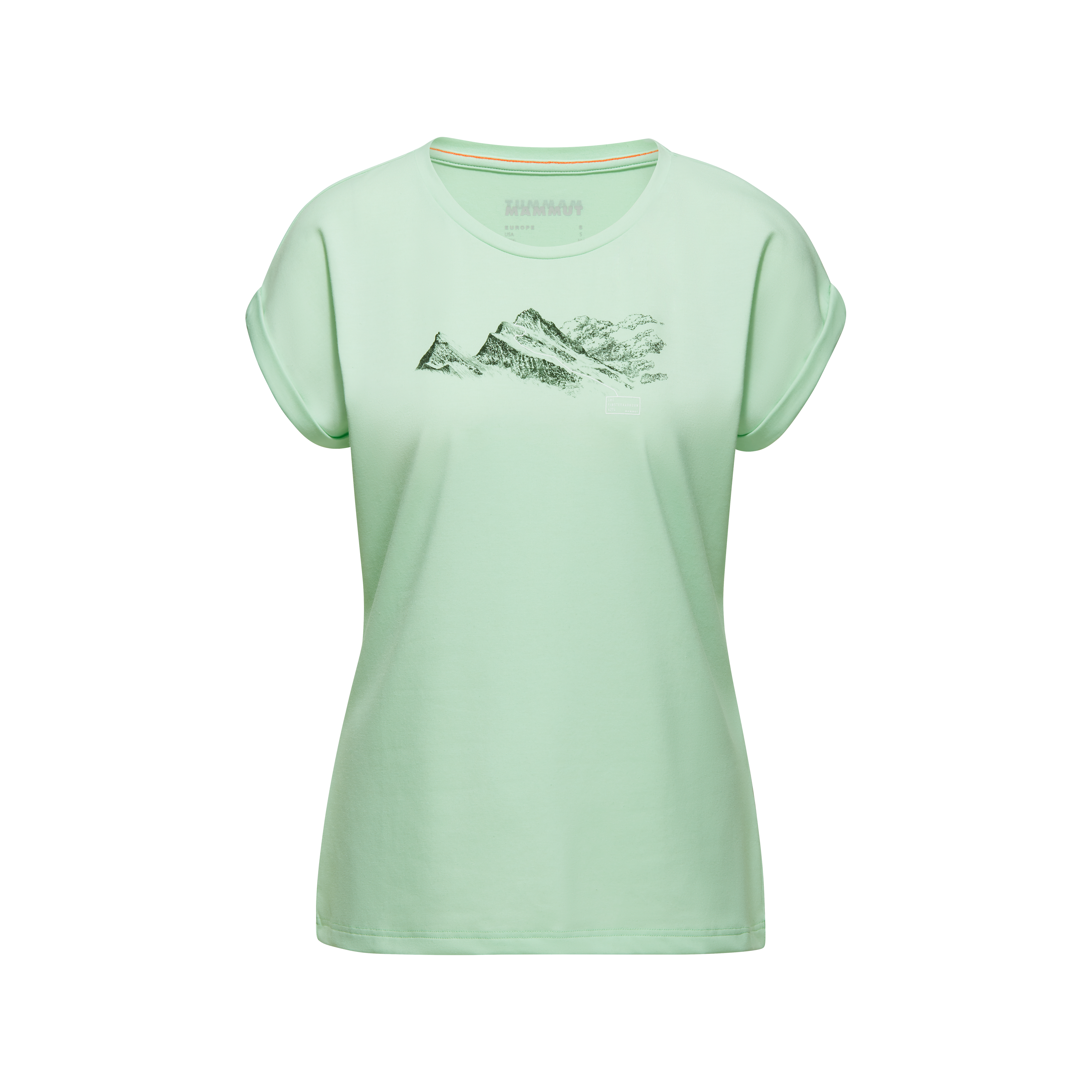 Mountain T-Shirt Women Finsteraarhorn, neo mint thumbnail