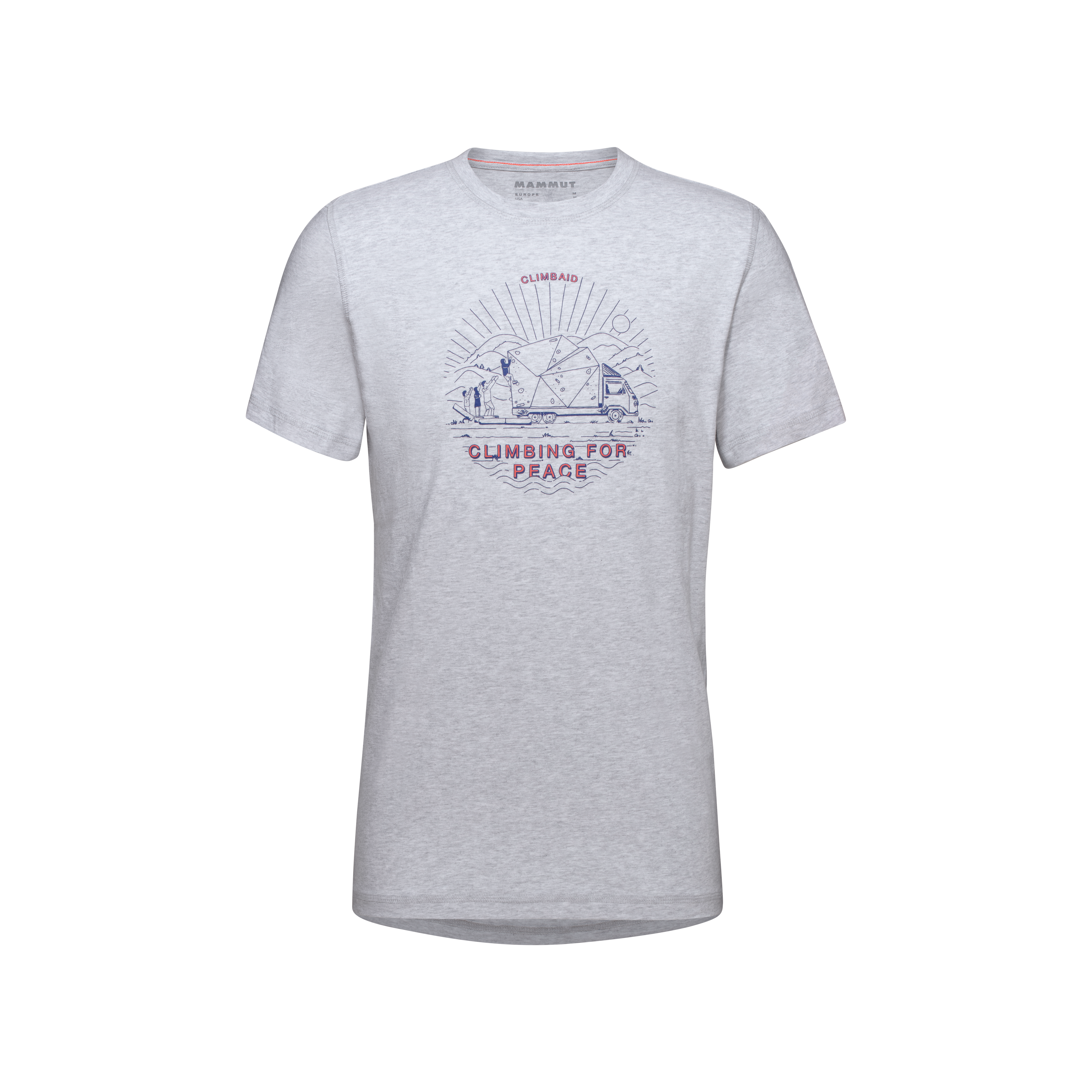 ClimbAID T-Shirt Men - highway mélange, XL thumbnail