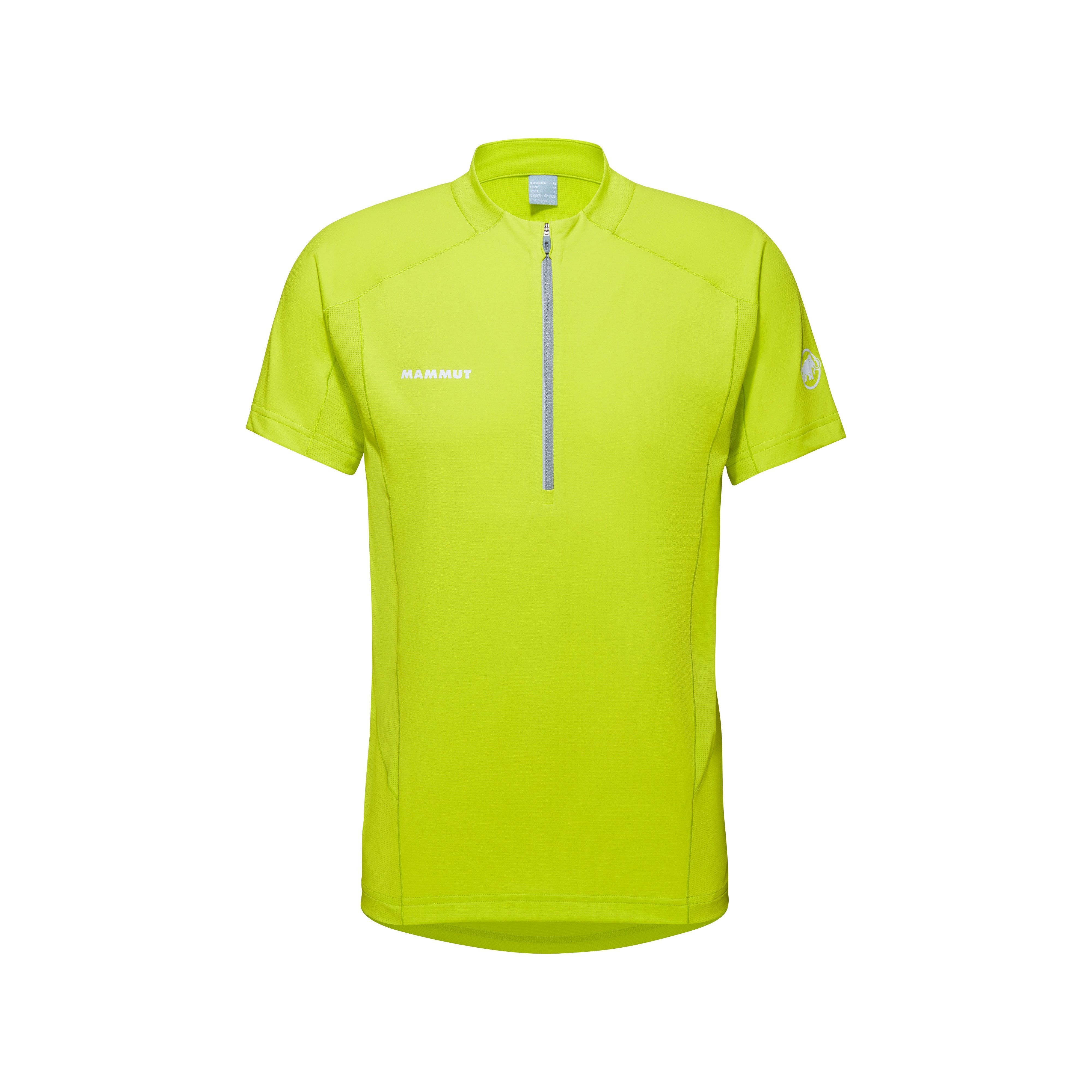 Aenergy FL Half Zip T-Shirt Men - highlime-alloy, XXL thumbnail