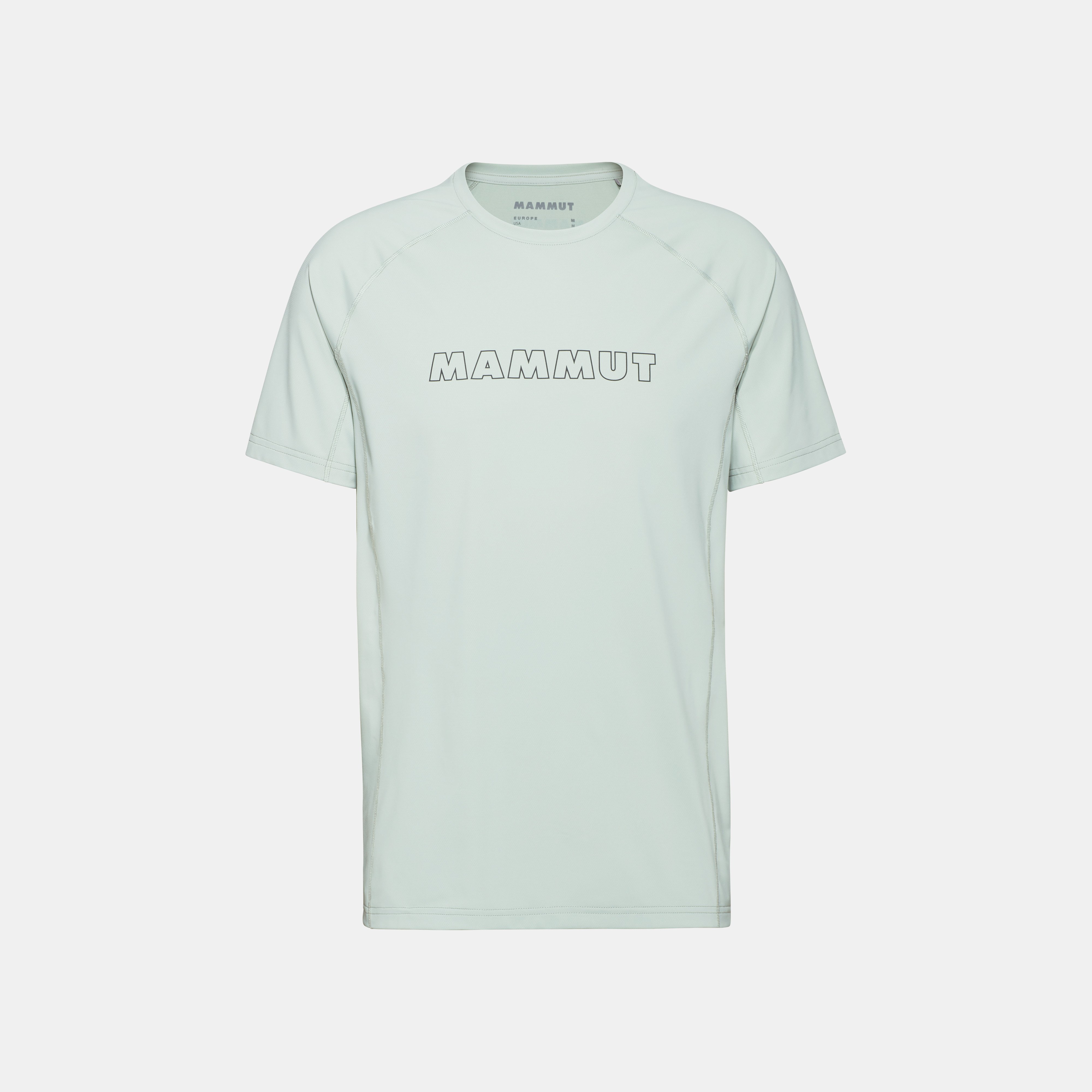 Mammut Selun FL T-Shirt Men Logo, silver sage - Silver sage