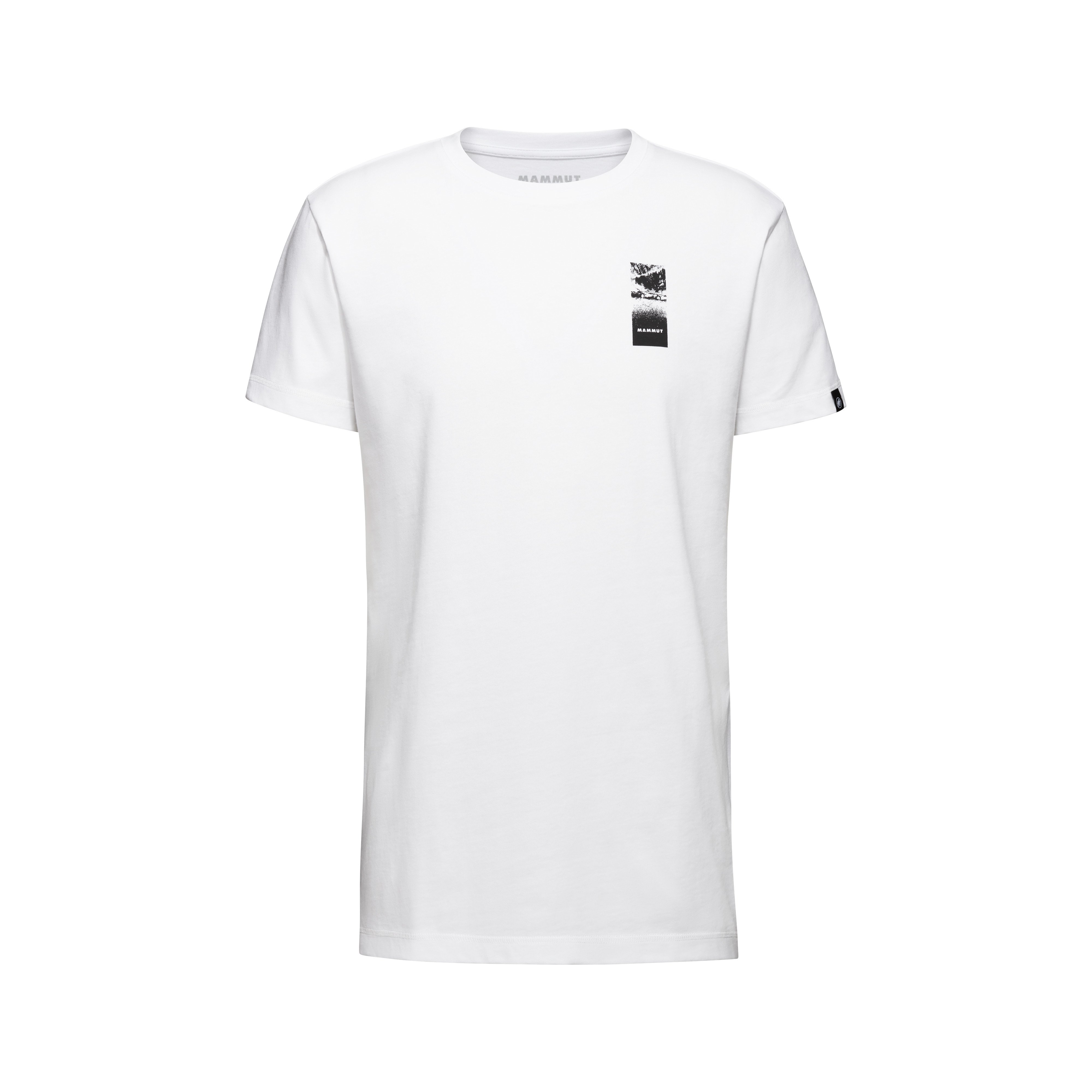 Mammut Massone T-Shirt Men Wagon - Black/White/Glacier blue - Thumbnail