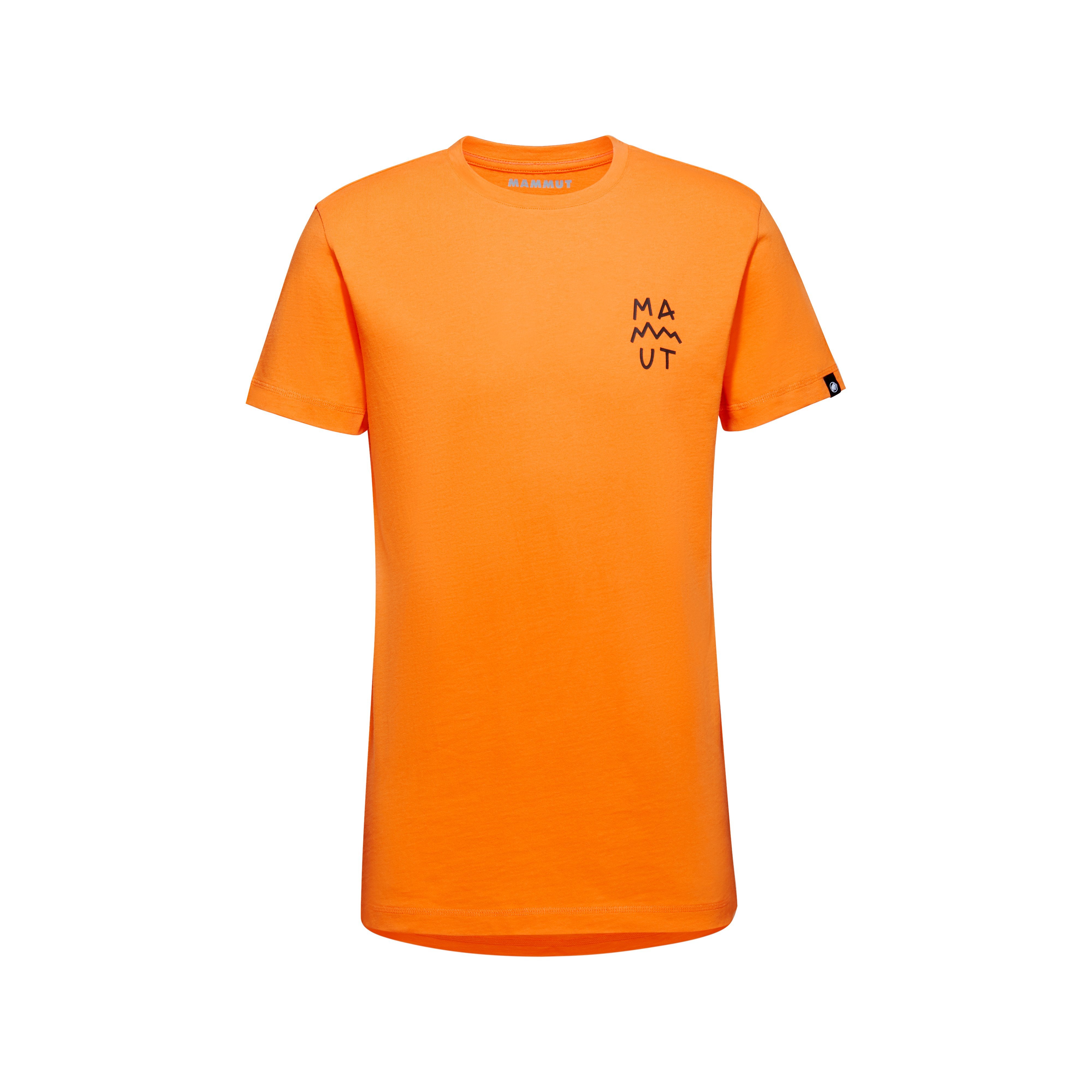 Massone T-Shirt Men Lettering - dark tangerine, S product image