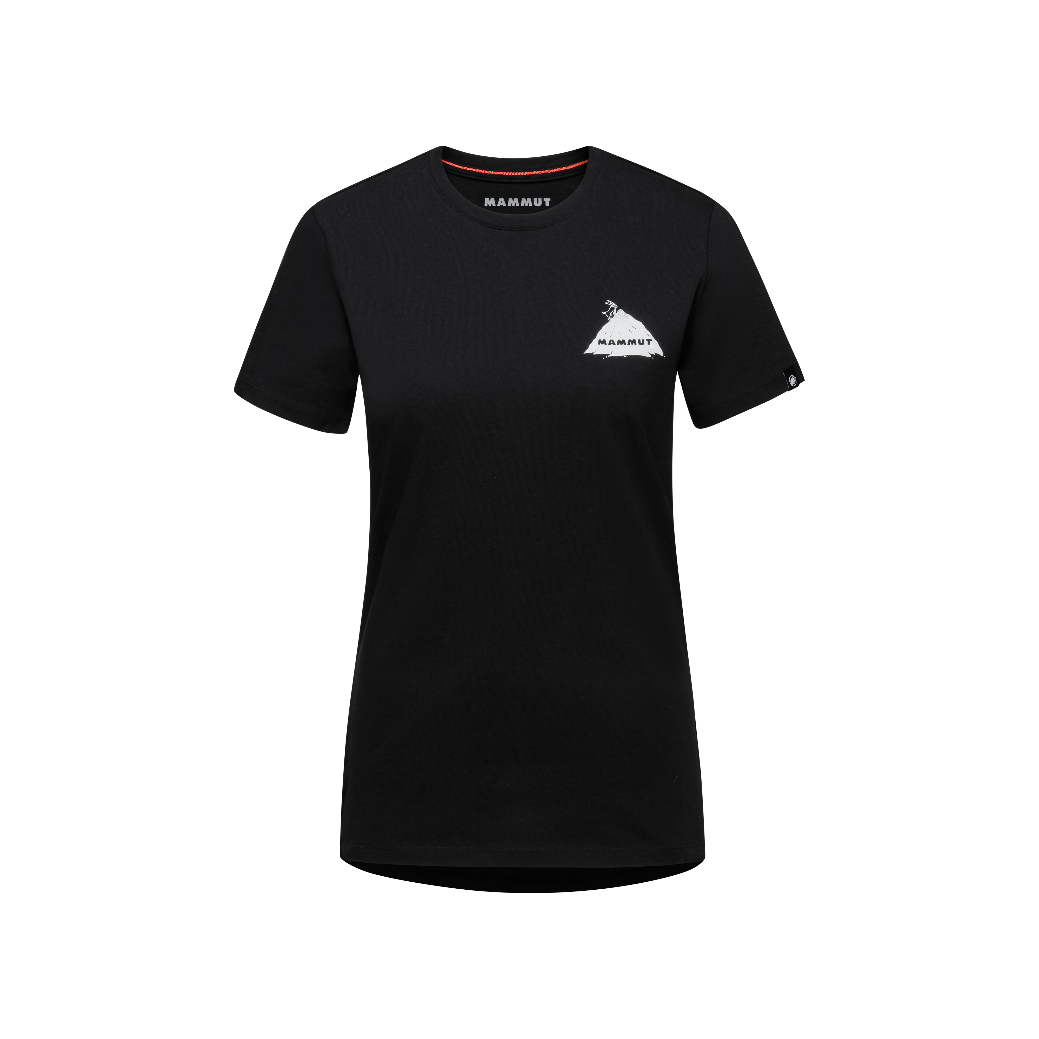 Massone T-Shirt Women Crag, black thumbnail