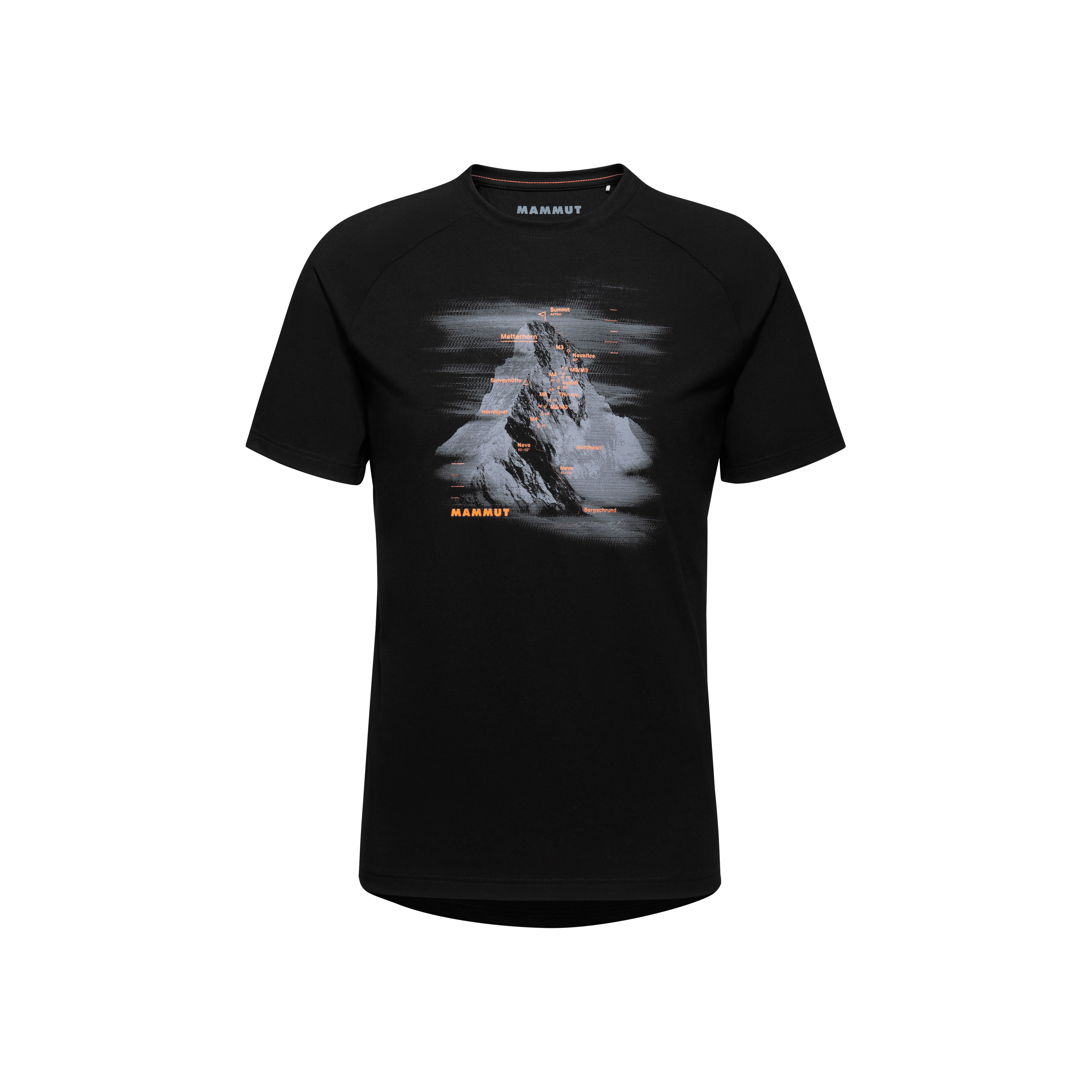Mountain T-Shirt Men Hörnligrat - black, S thumbnail