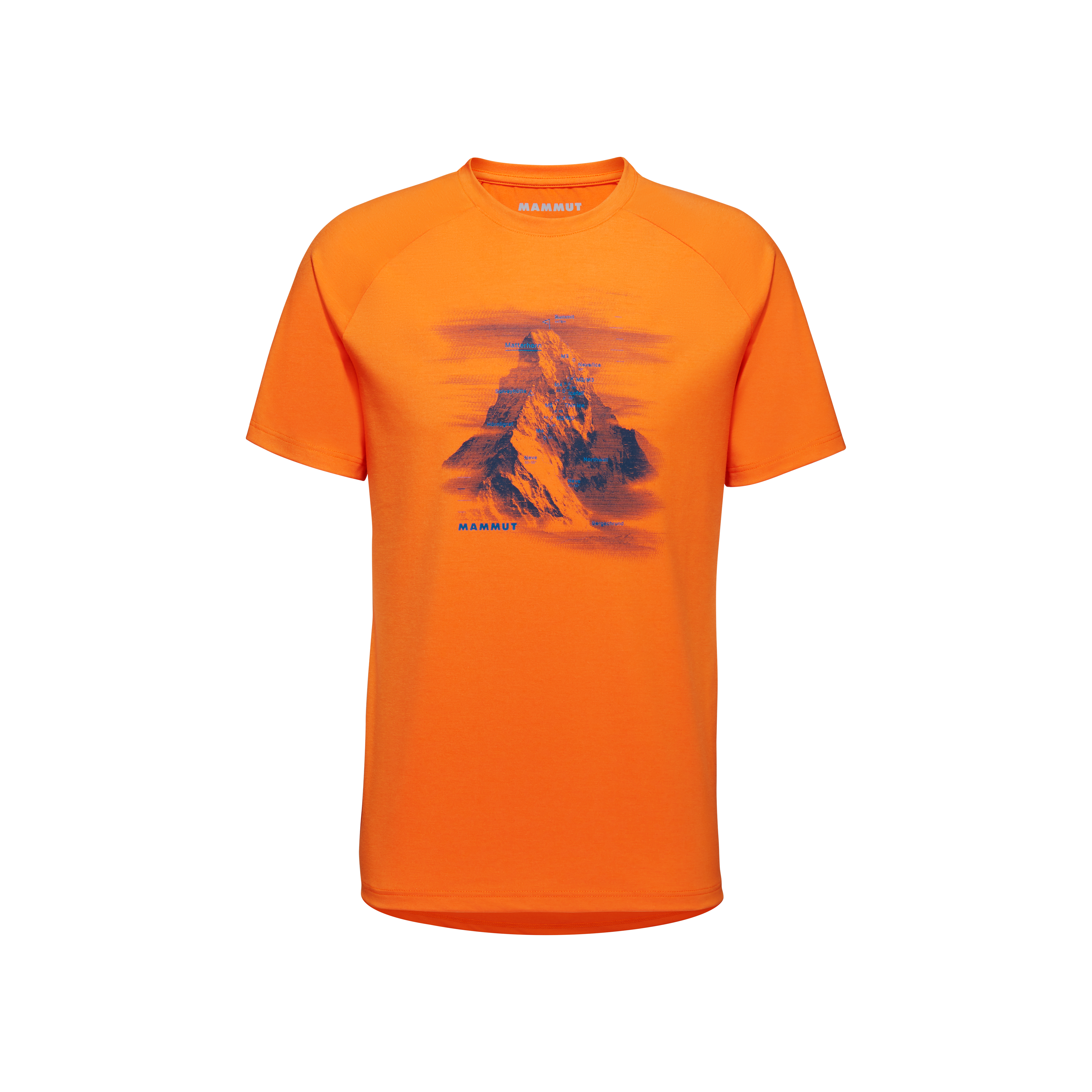 Mountain T-Shirt Men Hörnligrat, dark tangerine thumbnail