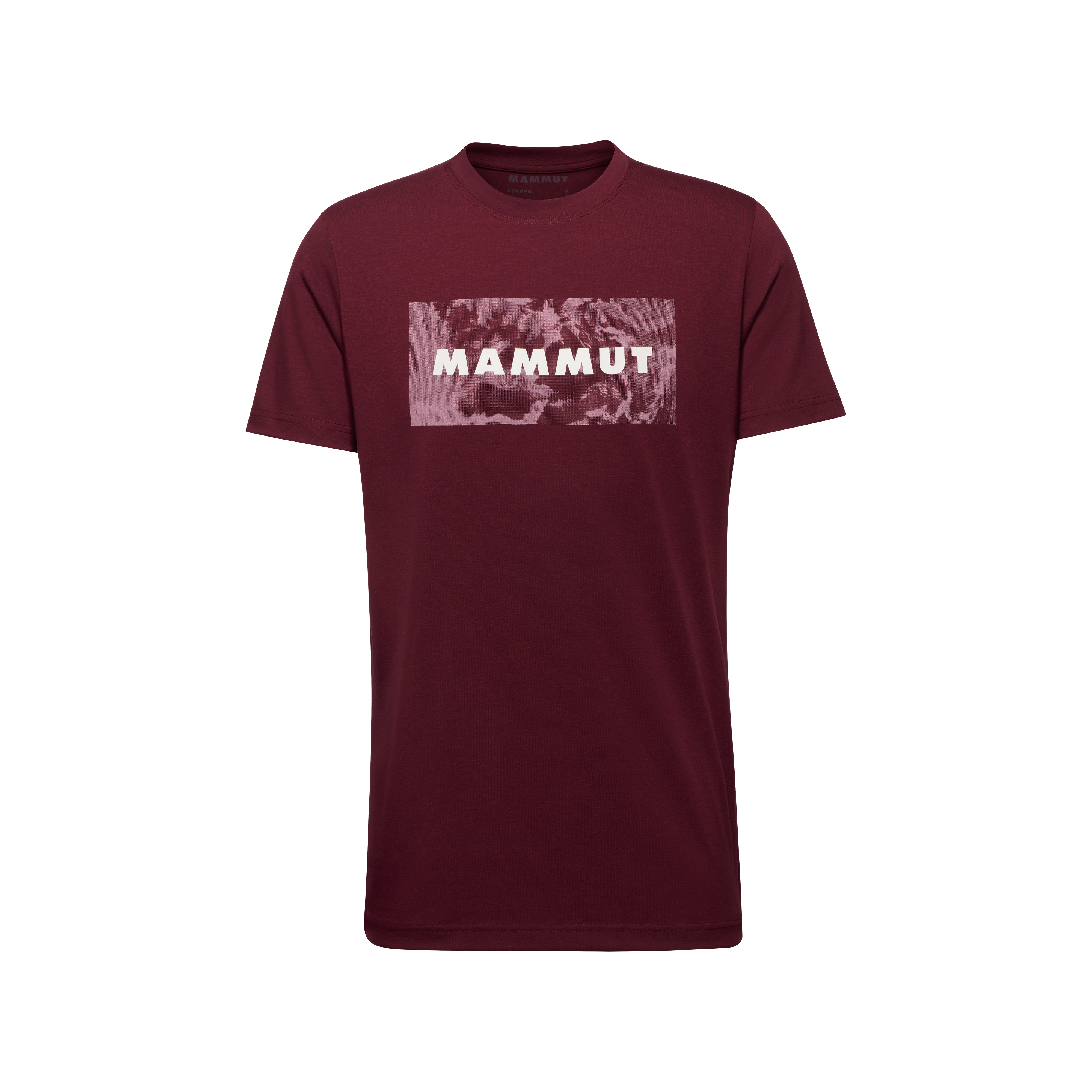 Mammut Trovat T-Shirt Men Logo, vin - Vin - Thumbnail