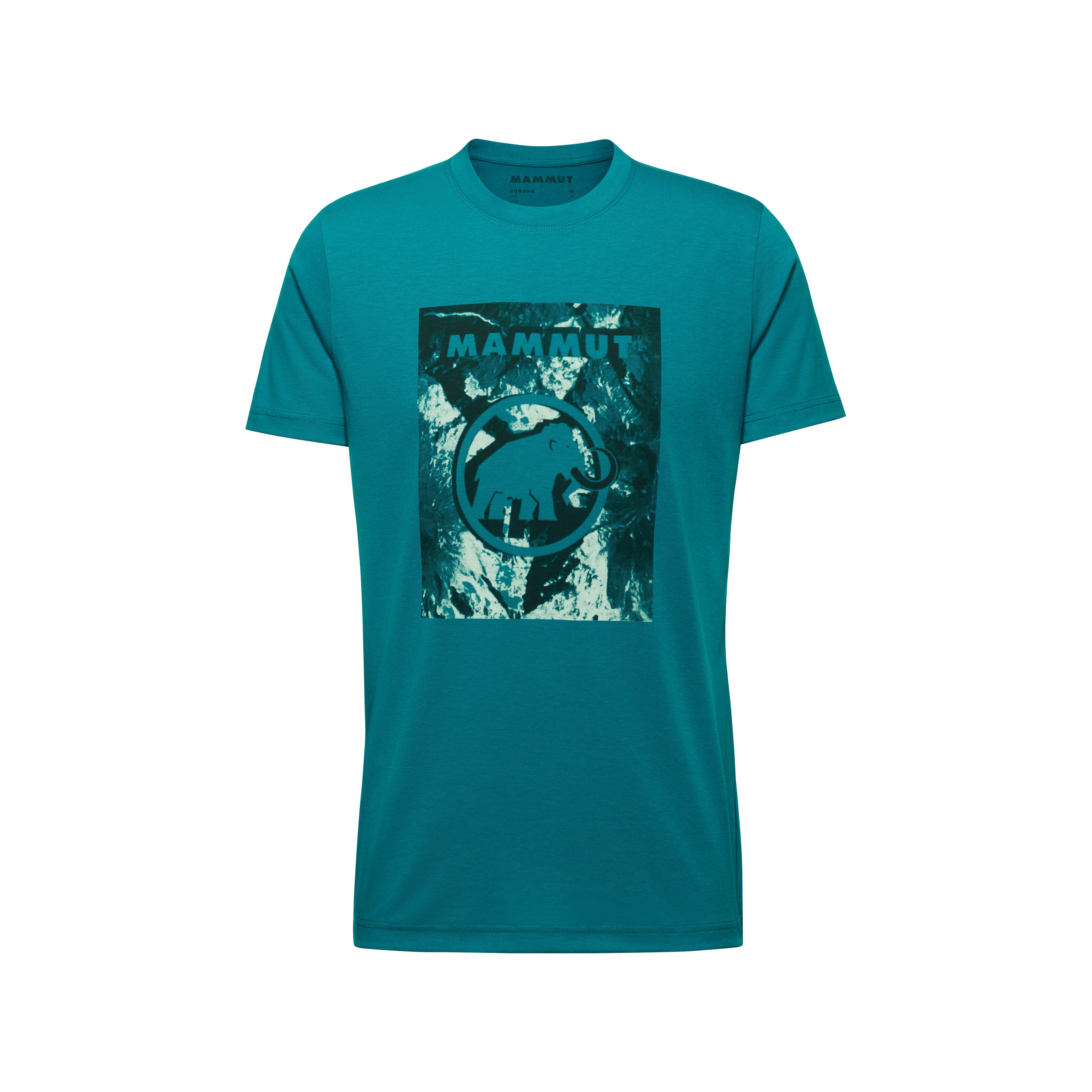 Mammut Trovat T-Shirt Men Mammut - Black/White/Acacia/Mammut red/Pinea/Deep teal - Thumbnail
