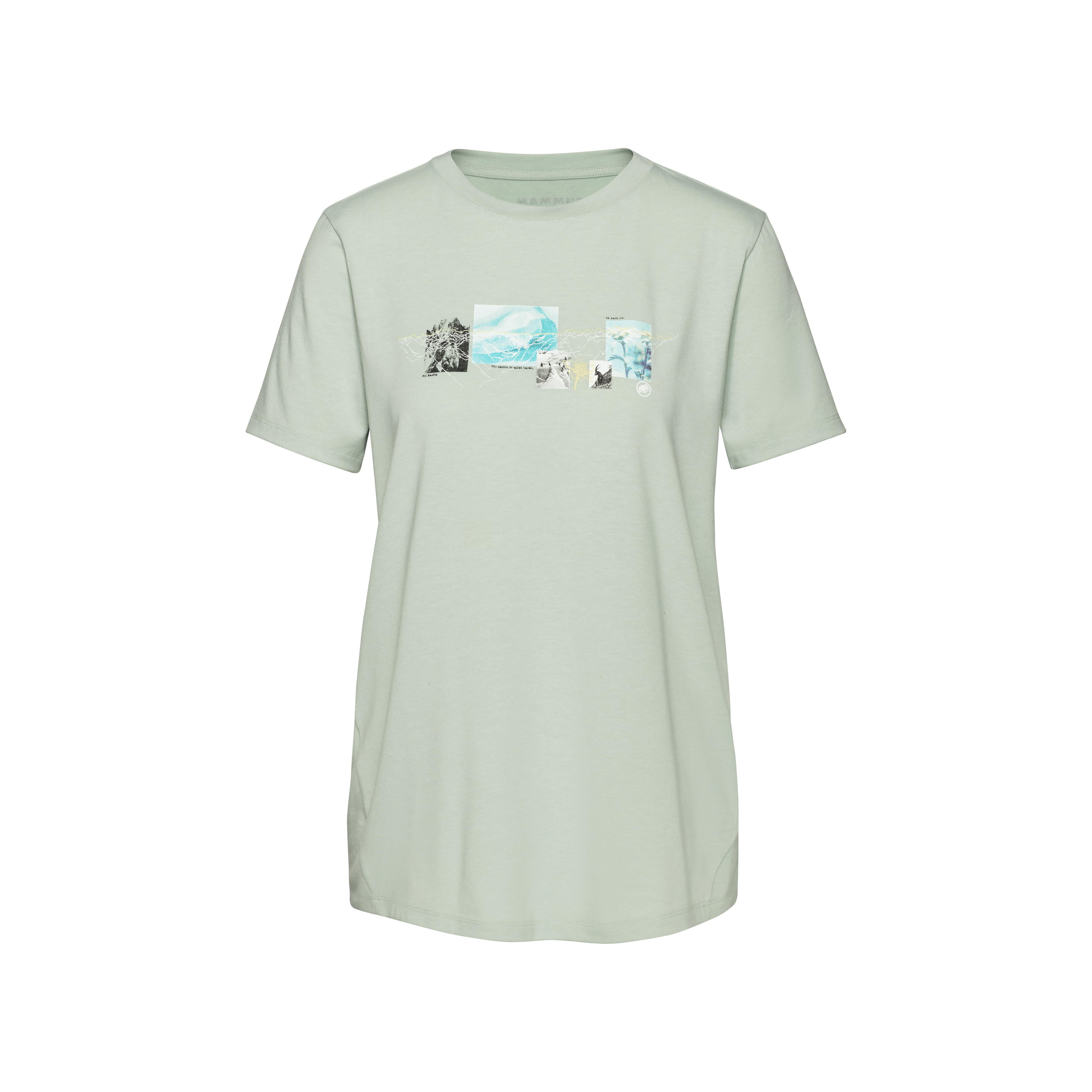 Mammut Mountain T-Shirt Women 3308m, silver sage - Silver sage - Thumbnail