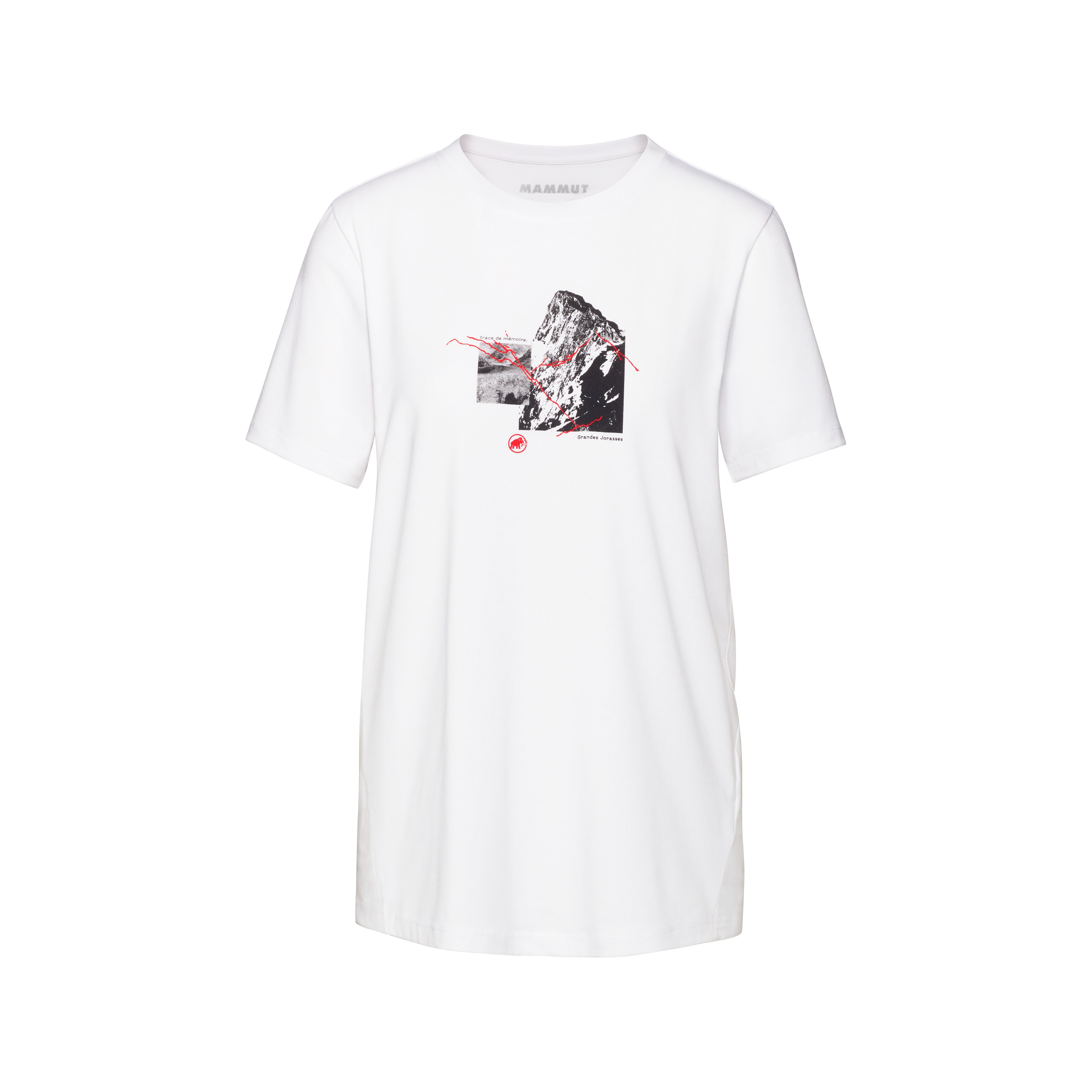 Mammut Mountain T-Shirt Women 4208m - Black/White/Marine/Aurora - Thumbnail