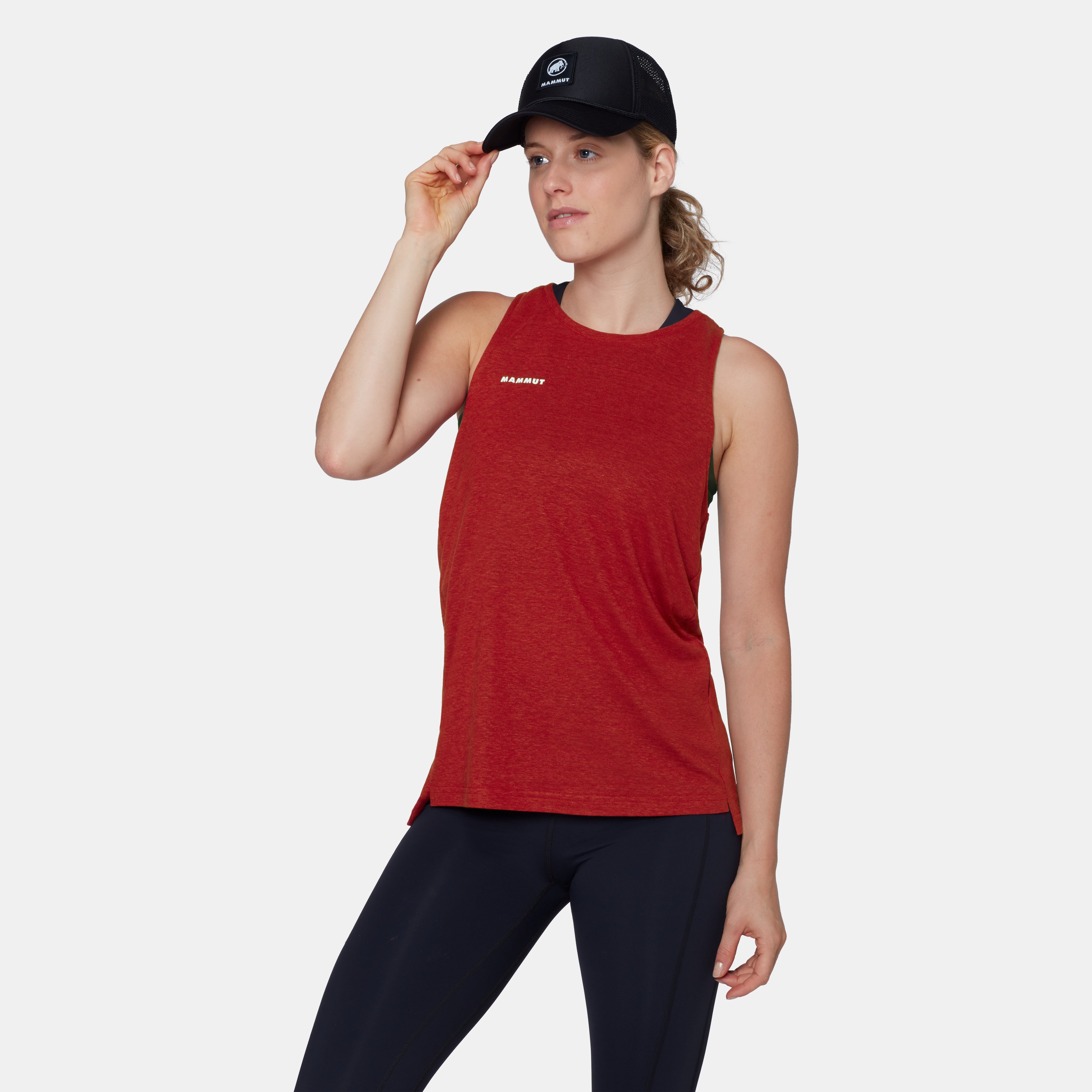 Mammut Massone Light Tank Top Women, dark mammut red - Dark mammut red