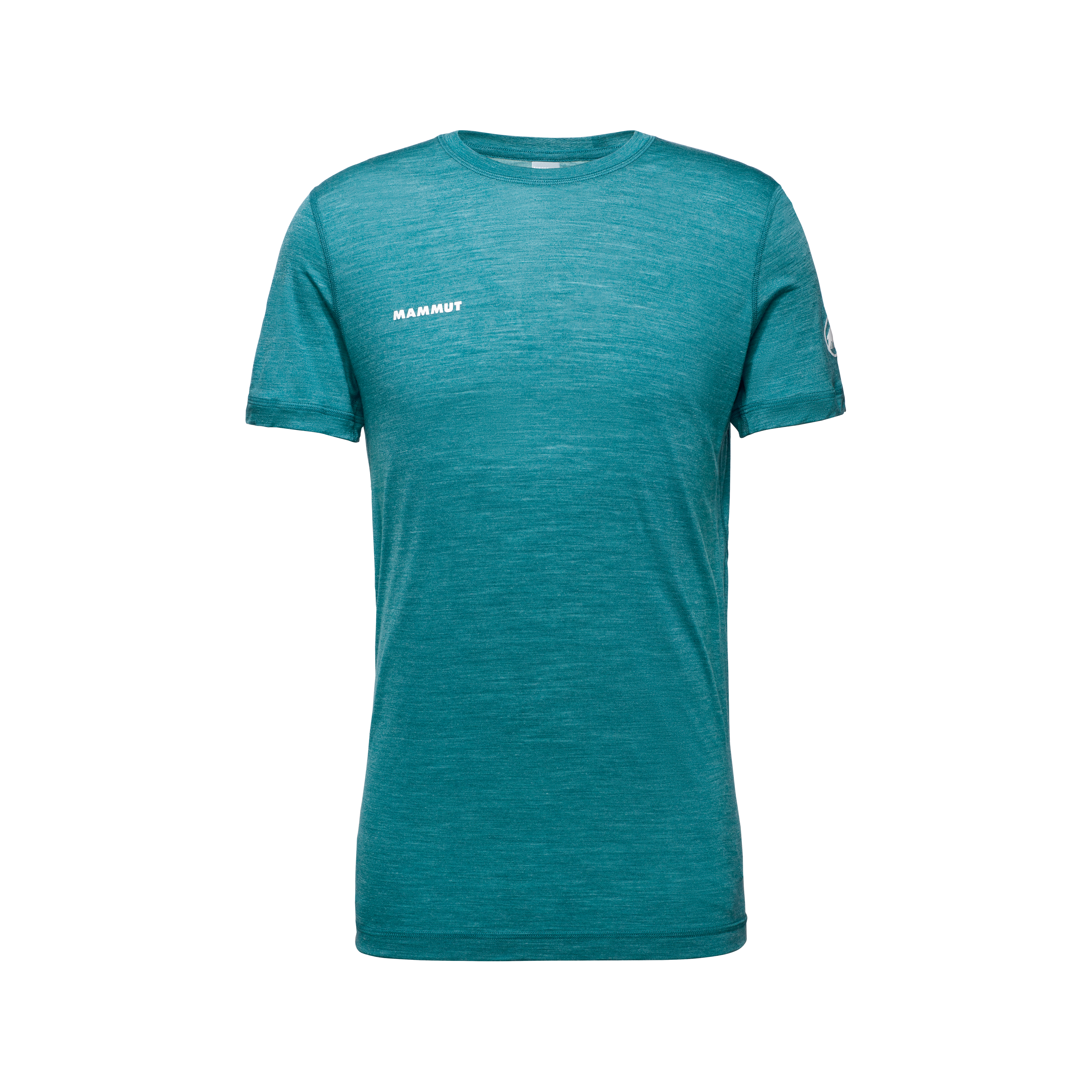 Mammut Tree Wool FL T-Shirt Men, deep teal melange - Deep teal melange - Thumbnail