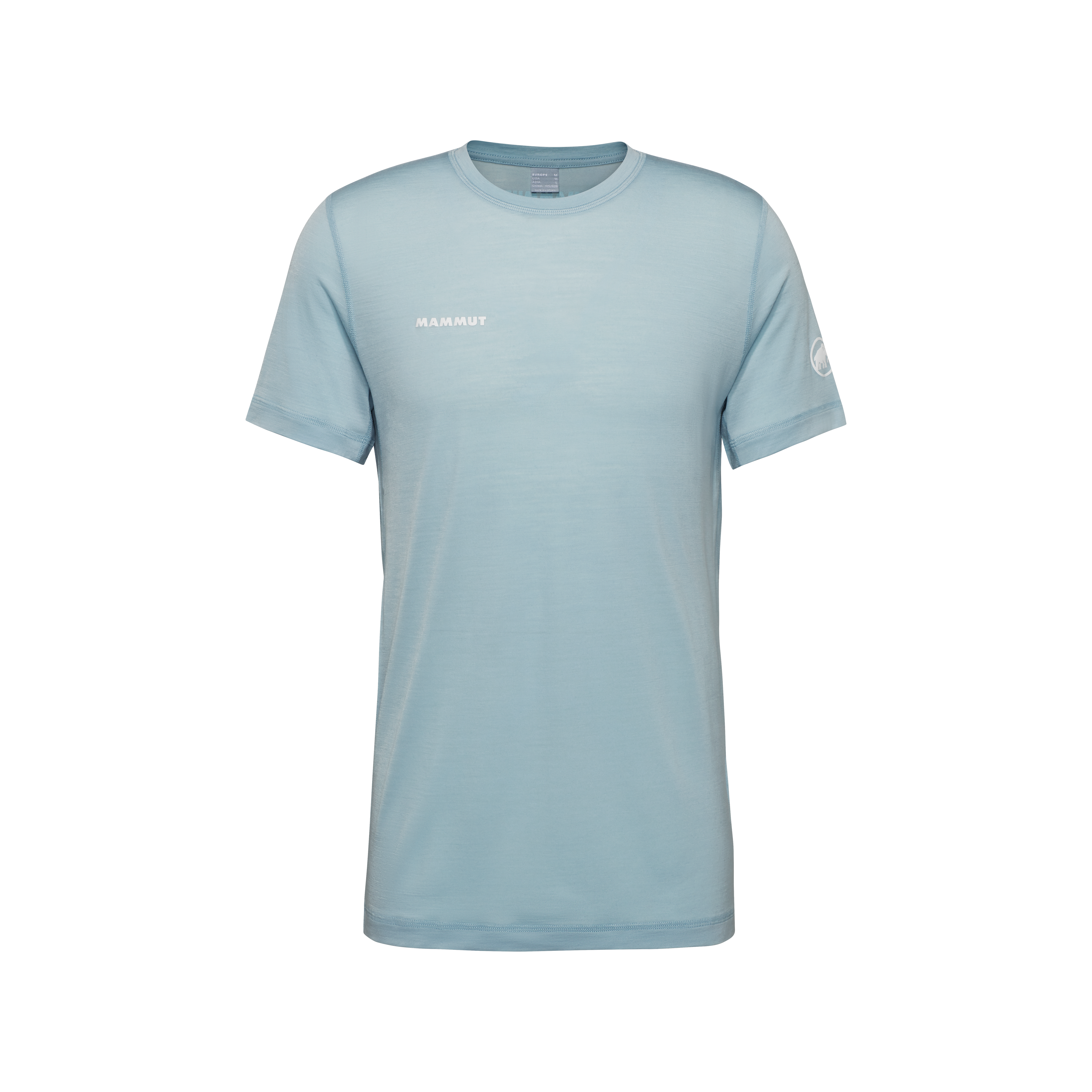 Mammut Tree Wool FL T-Shirt Men, nebla - Nebla - Thumbnail