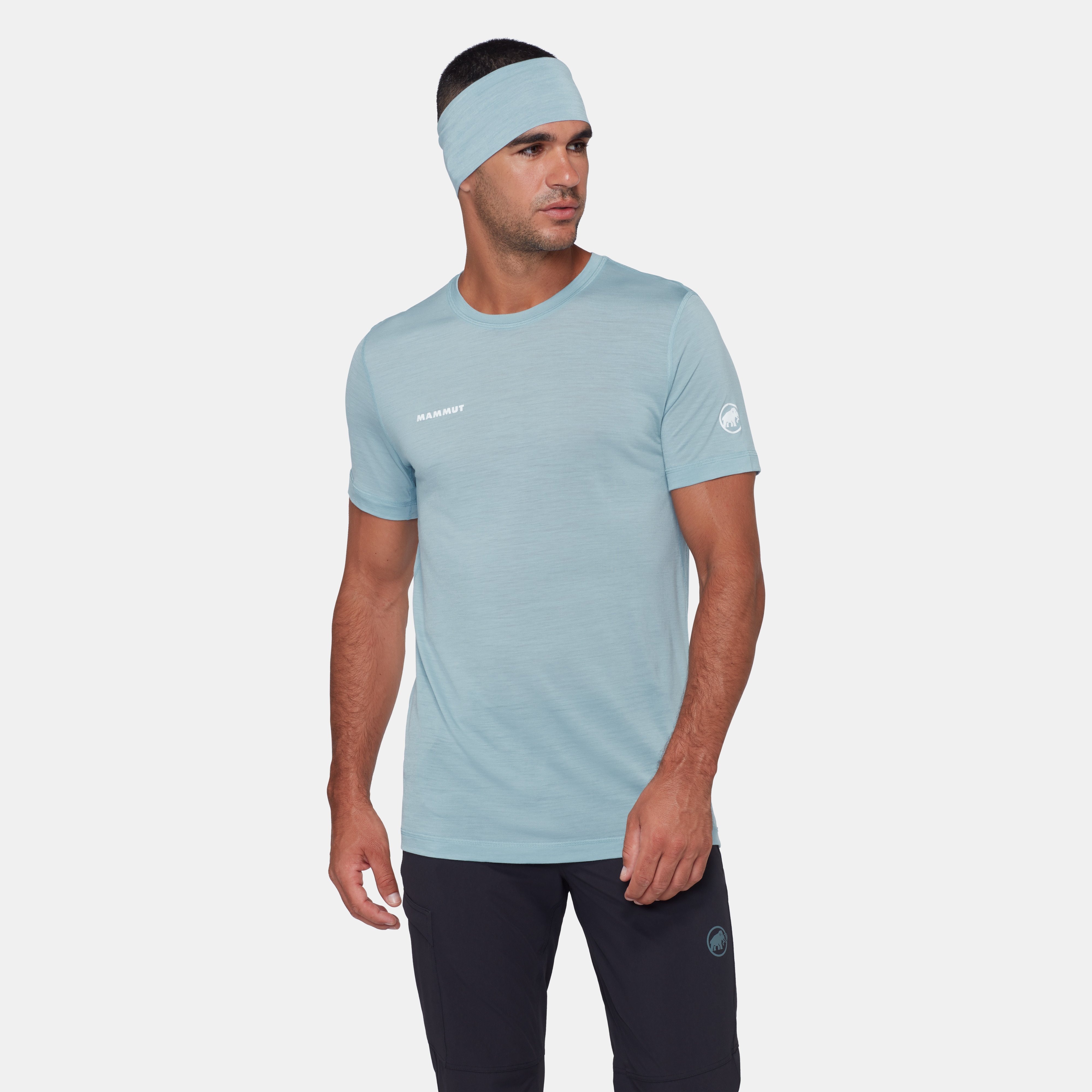 Mammut Tree Wool FL T-Shirt Men, nebla - Nebla