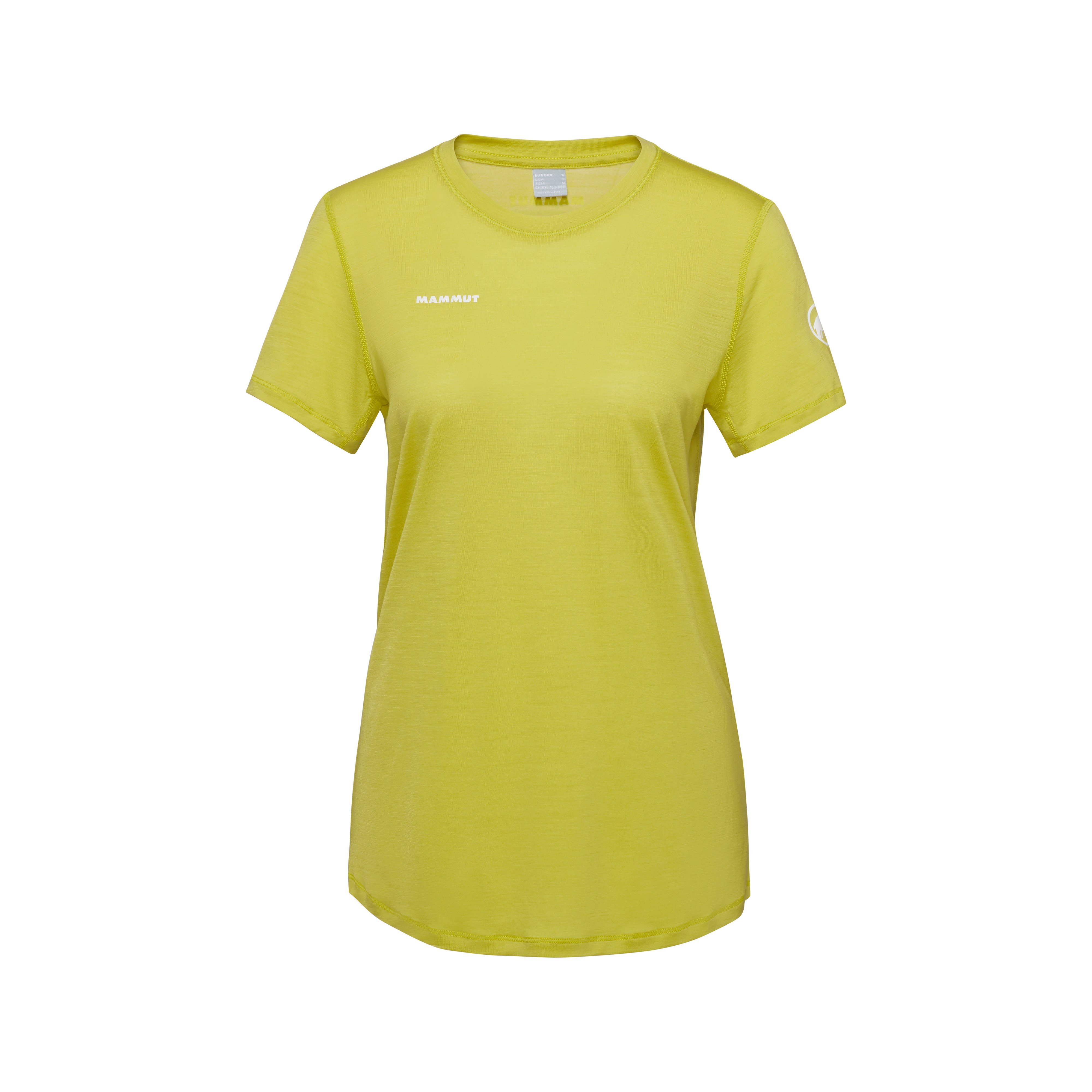 Mammut Tree Wool FL T-Shirt Women - Black/Silver sage melange/Acacia/Peach melange/Quartz dust melange/Mammut red/Marine melange/Lavandin melange/Sablun/Alpenglow/Dark jade melange/Flux melange/Nebla - Thumbnail