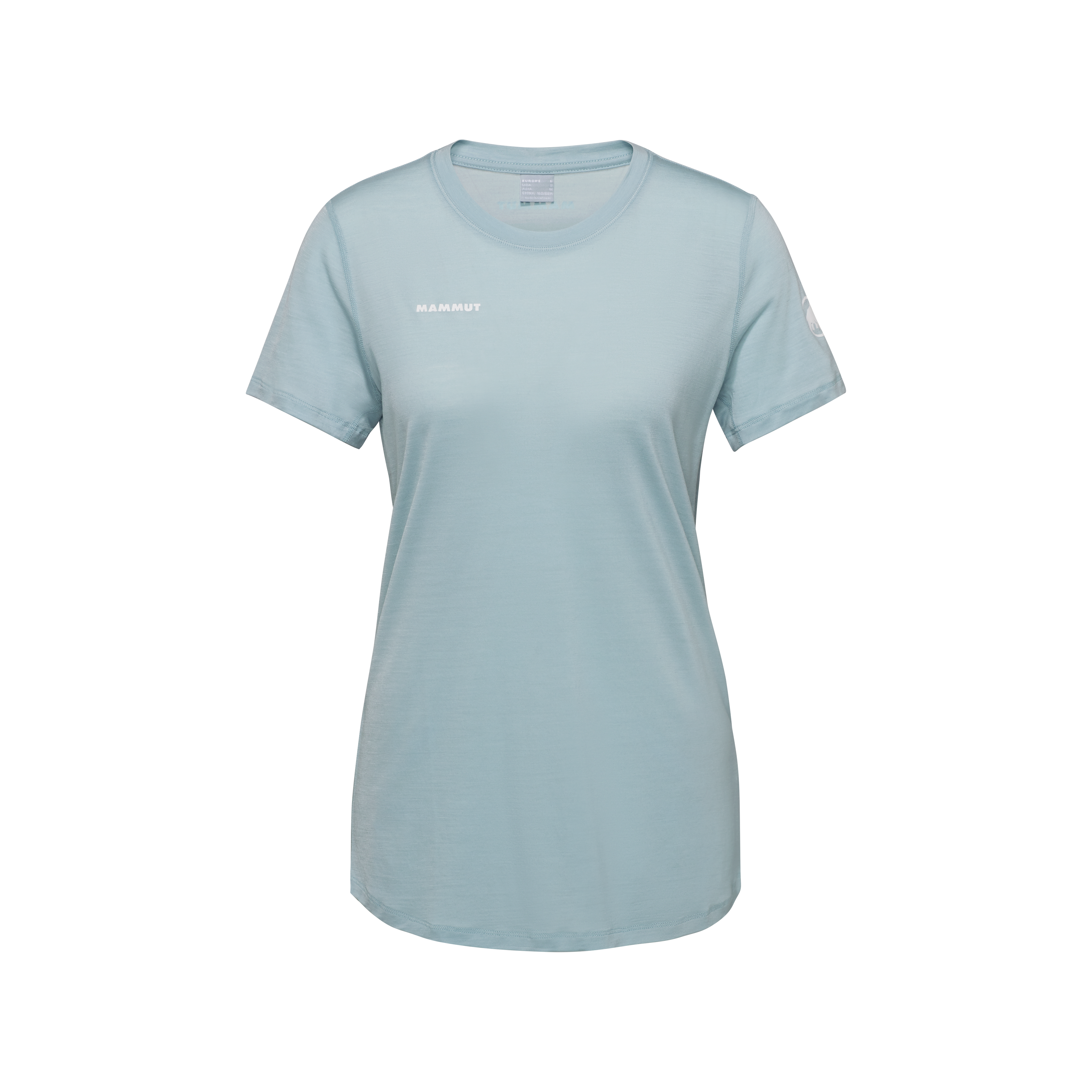 Mammut Tree Wool FL T-Shirt Women - nebla, XS - Nebla - Thumbnail